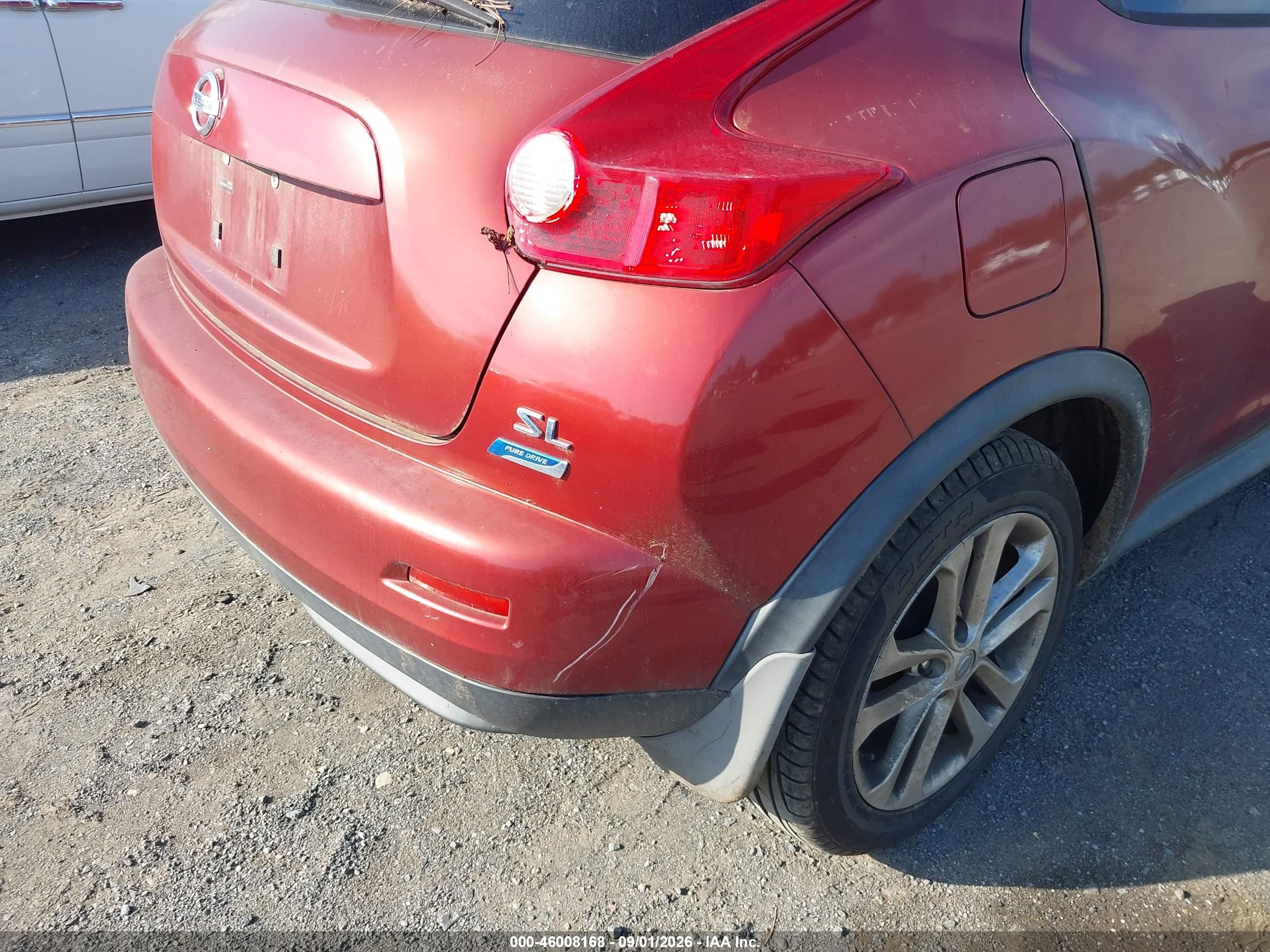 2012 Nissan Juke Sl Red vin: JN8AF5MR1CT103976