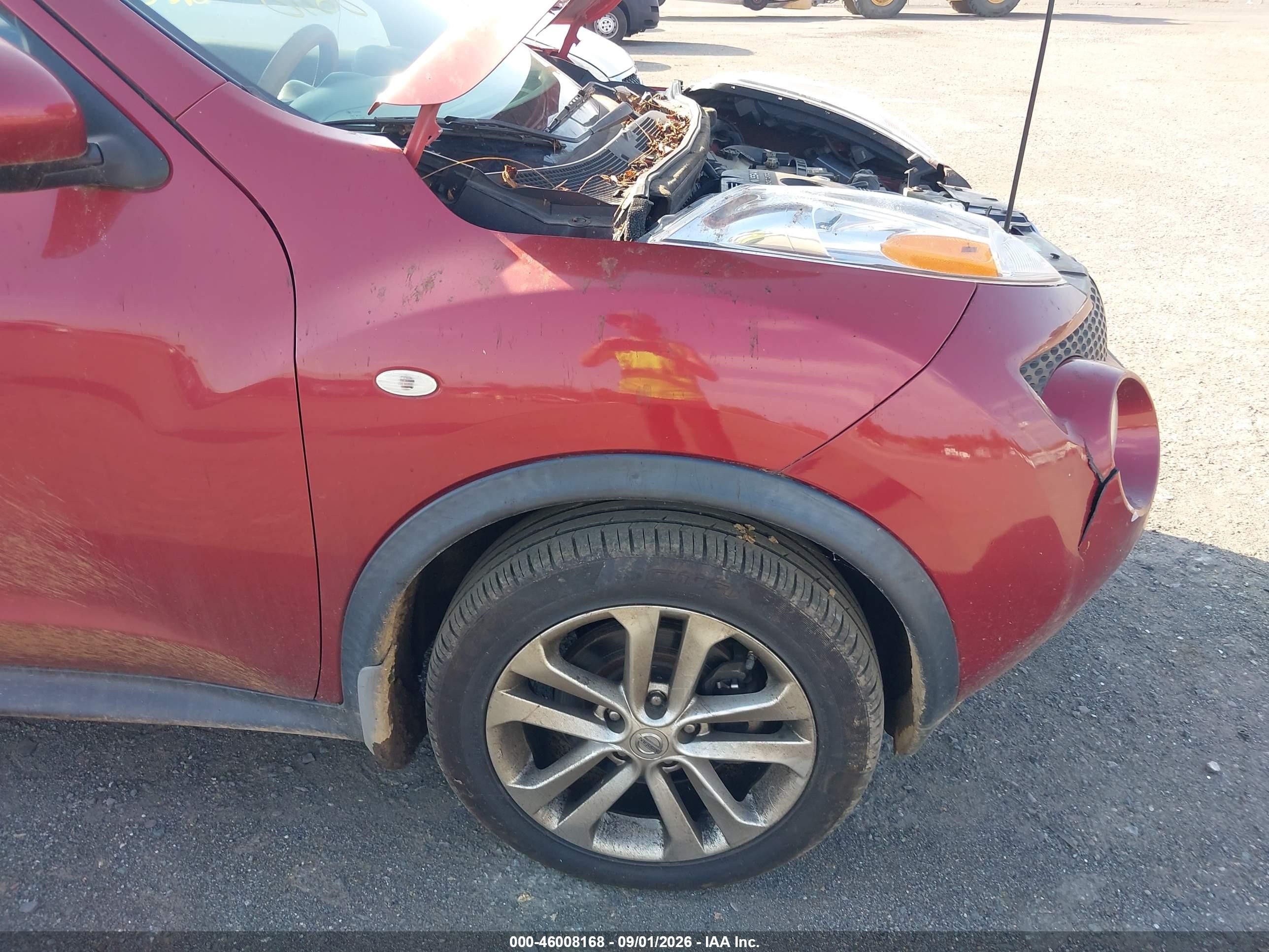 2012 Nissan Juke Sl Red vin: JN8AF5MR1CT103976