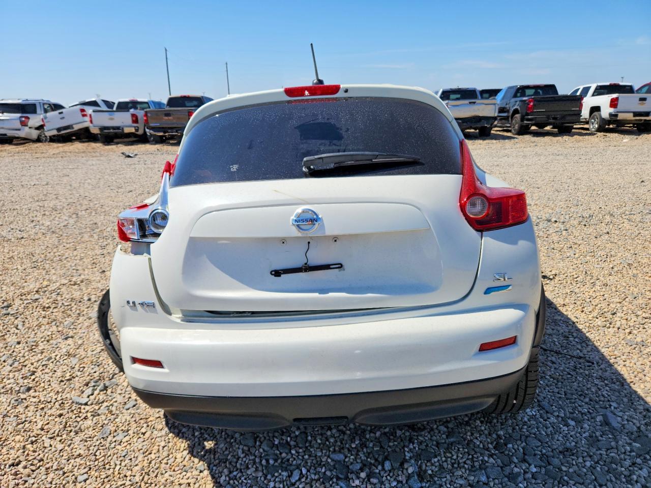 2012 Nissan Juke S Белый vin: JN8AF5MR1CT104335