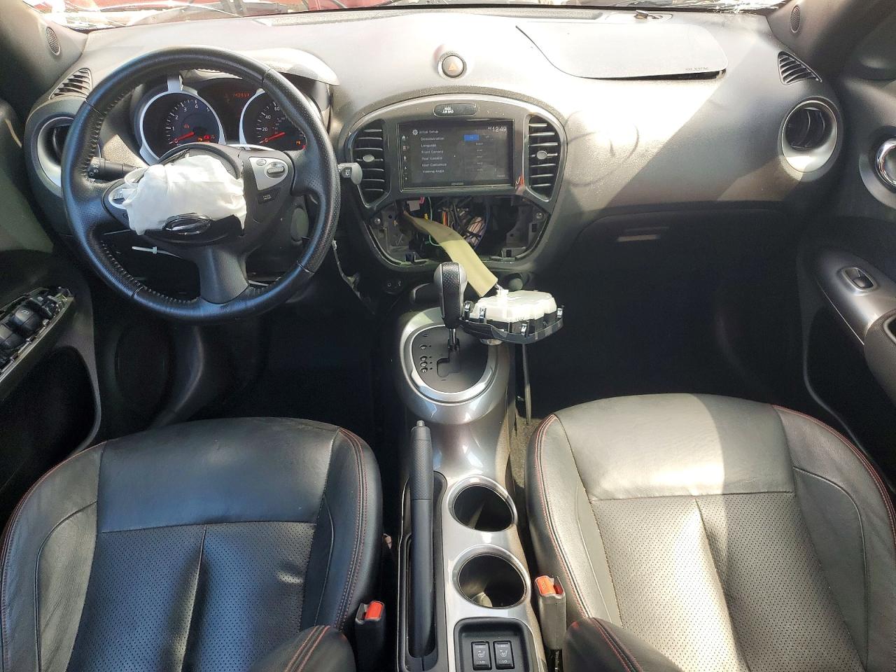 2012 Nissan Juke S Белый vin: JN8AF5MR1CT104335