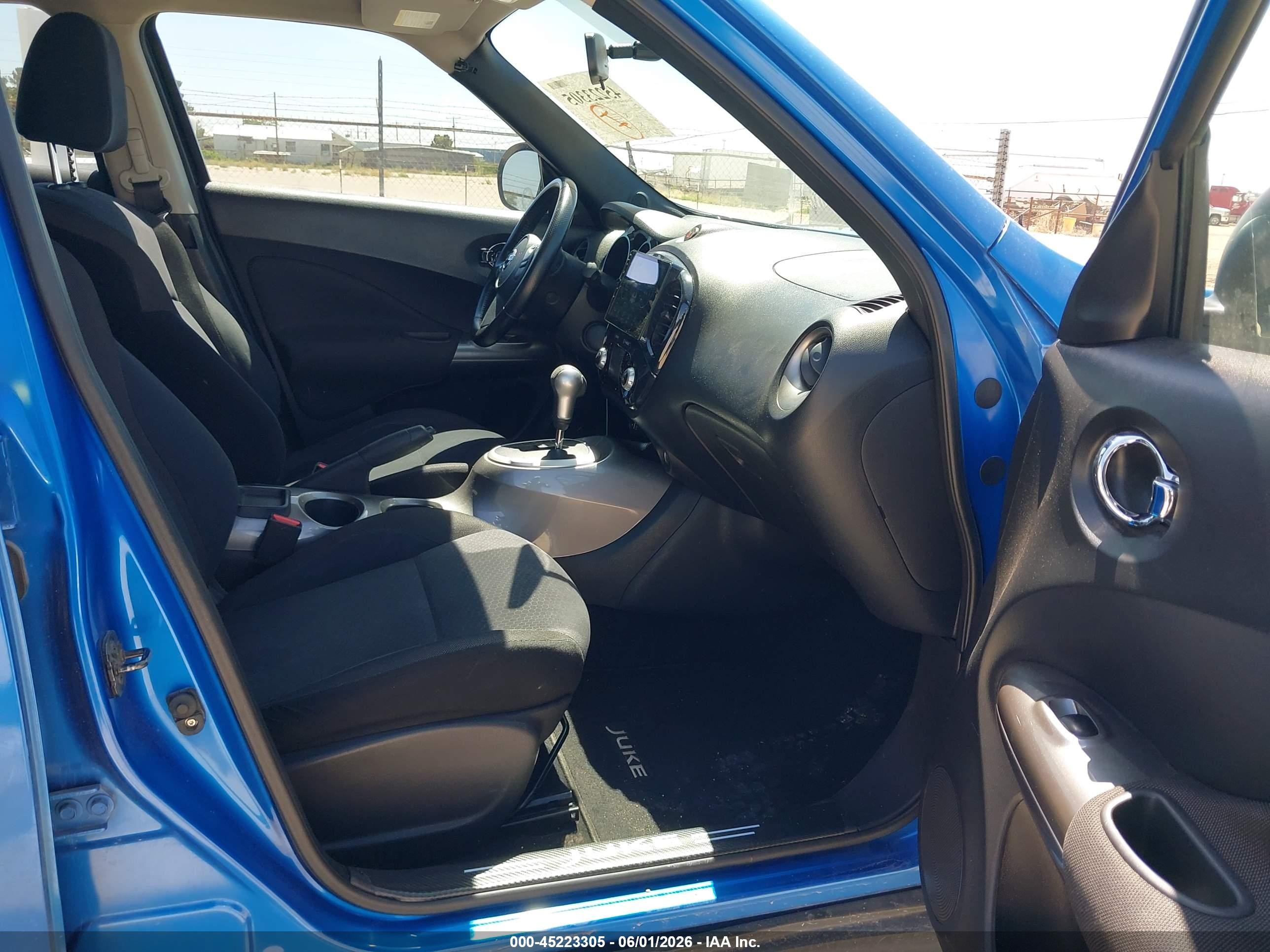 2012 Nissan Juke Sv Blue vin: JN8AF5MR1CT109664