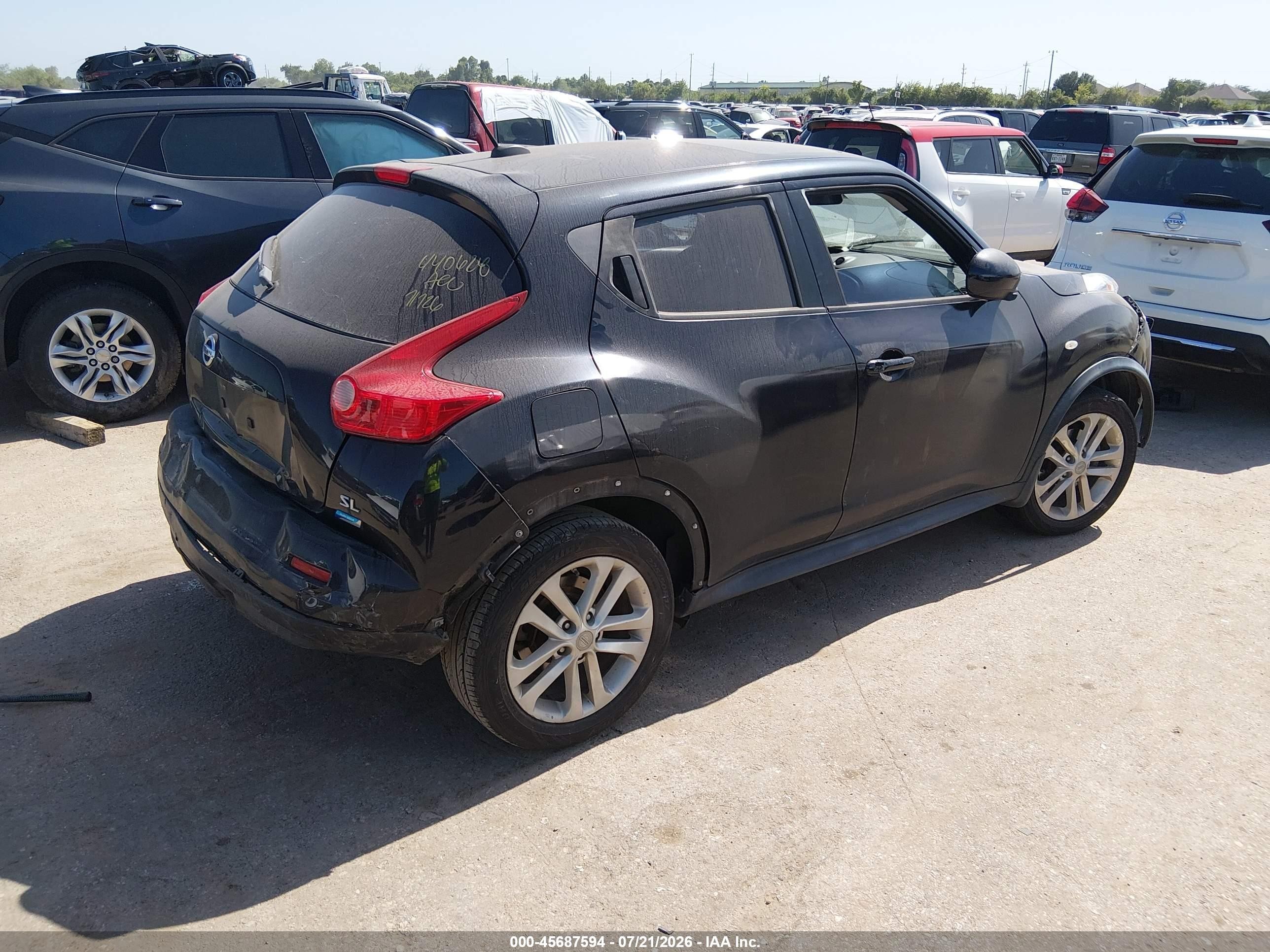 2012 Nissan Juke Sl Black vin: JN8AF5MR1CT112886