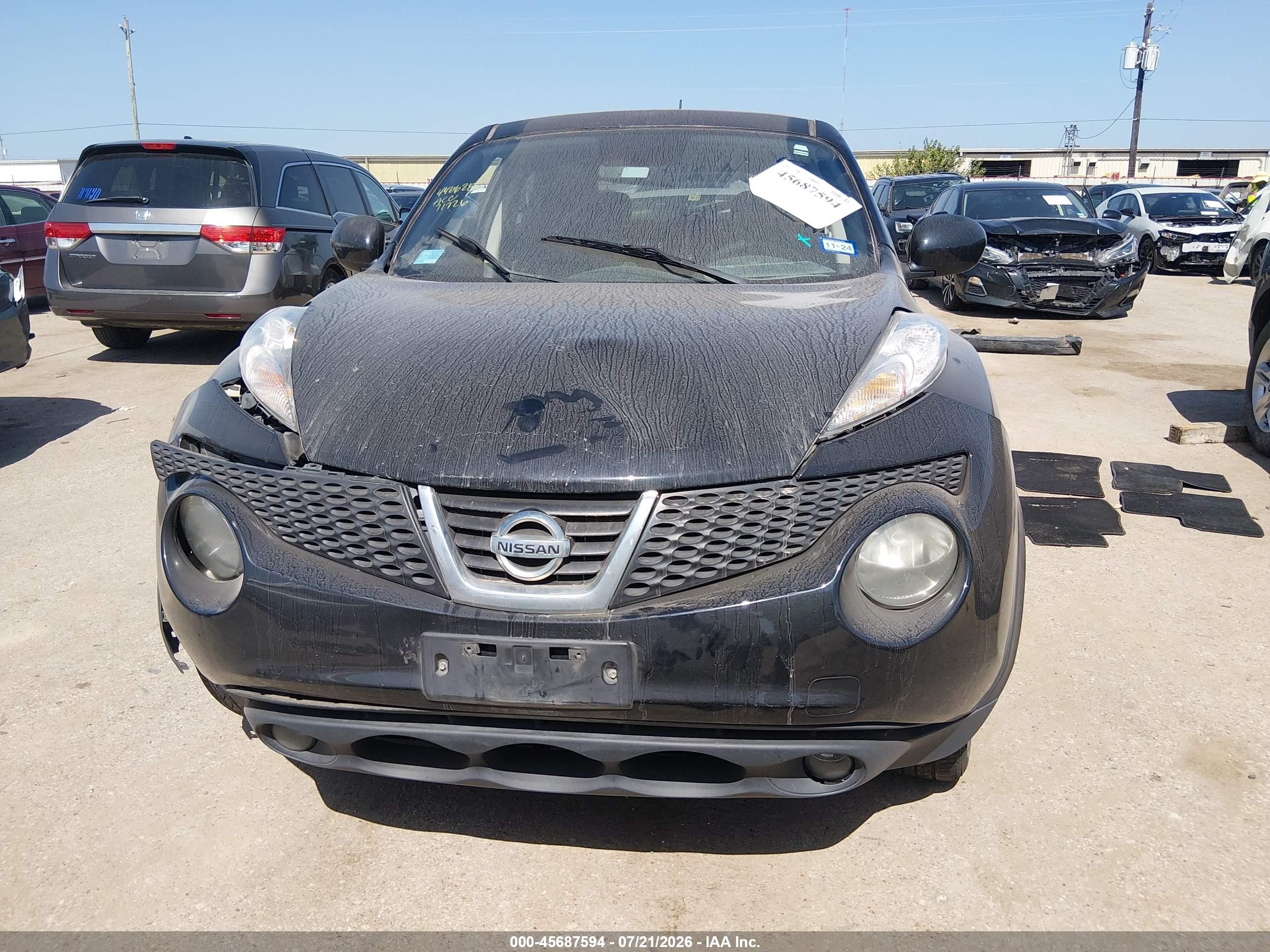 2012 Nissan Juke Sl Black vin: JN8AF5MR1CT112886