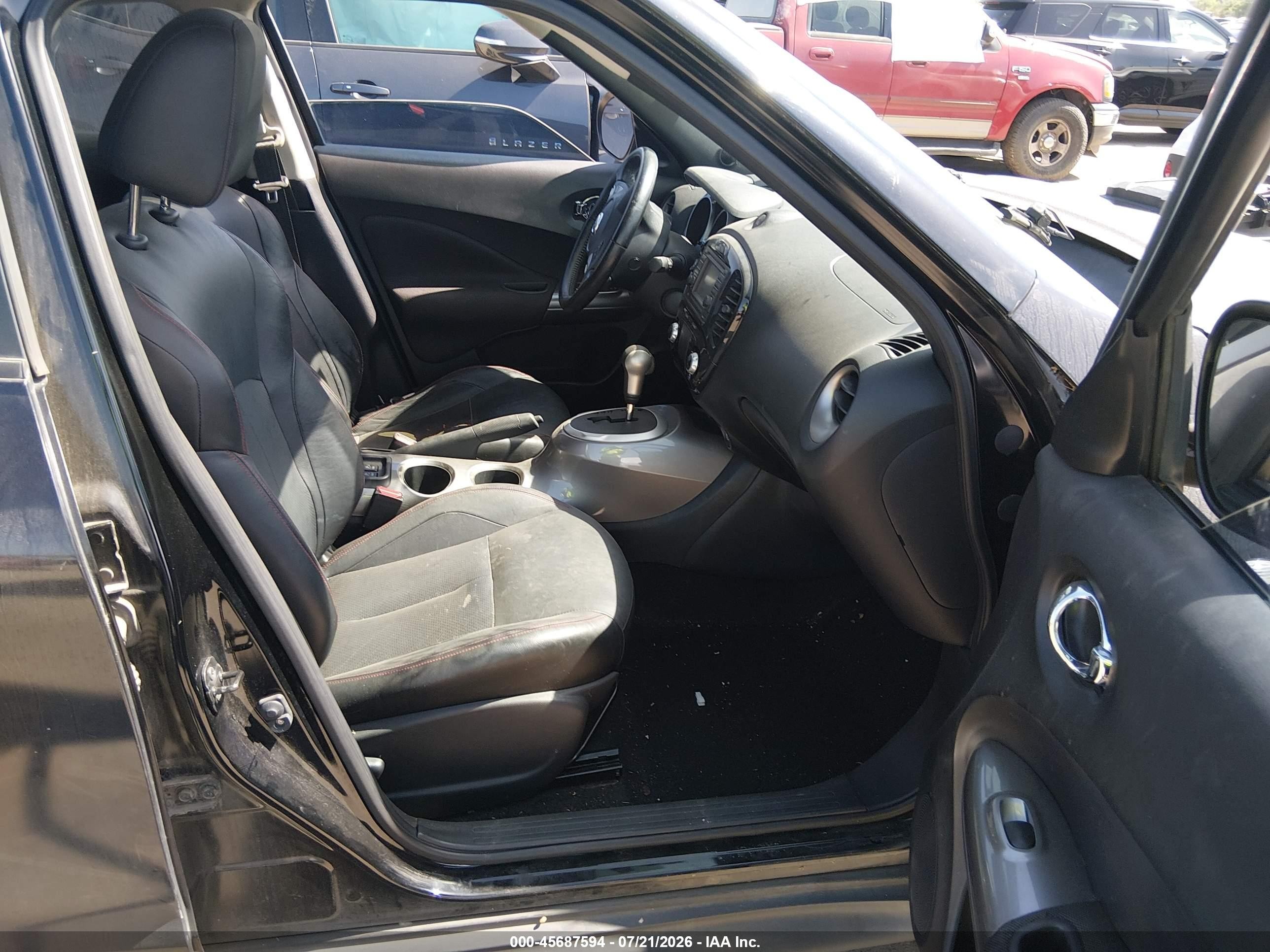2012 Nissan Juke Sl Black vin: JN8AF5MR1CT112886