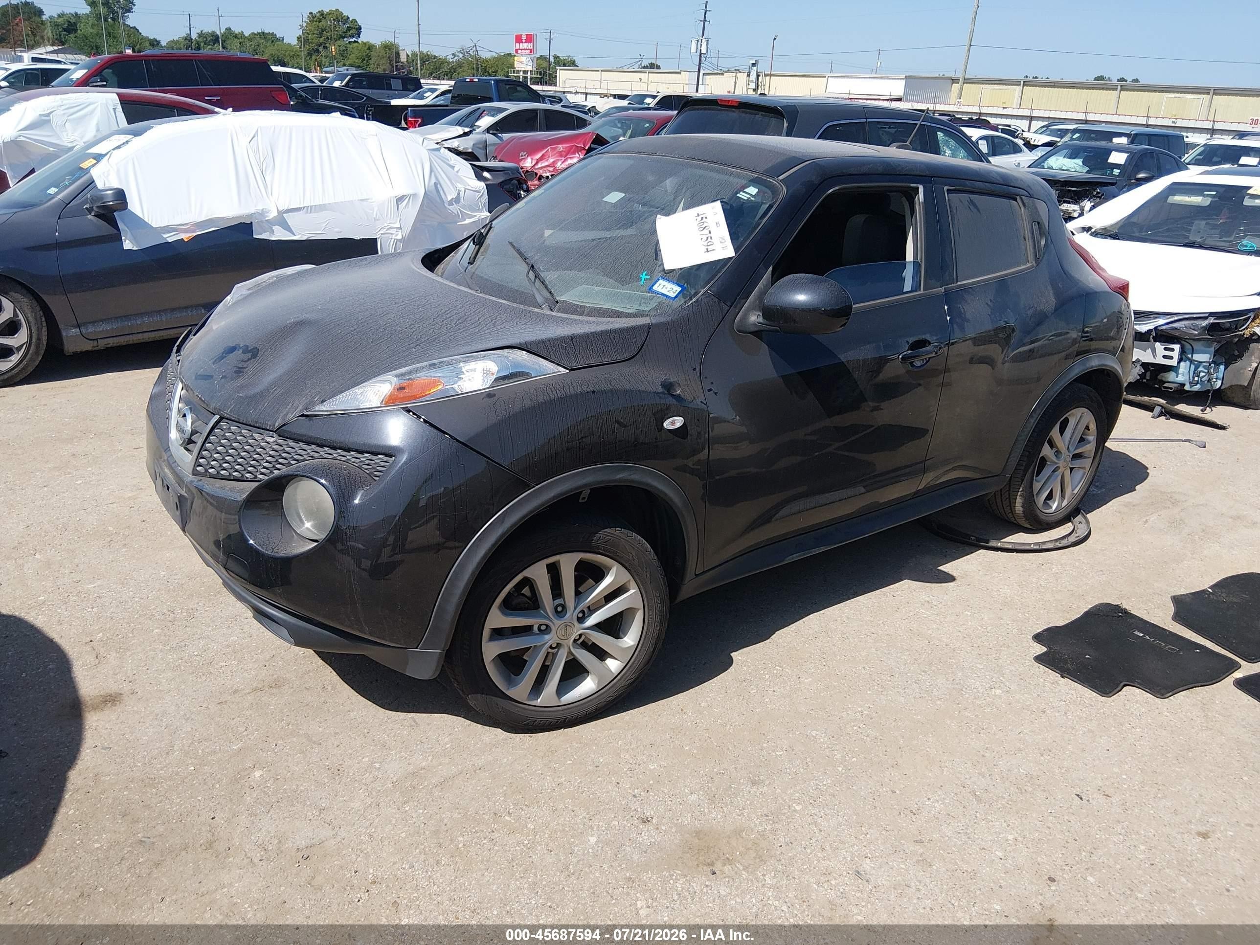 2012 Nissan Juke Sl Black vin: JN8AF5MR1CT112886