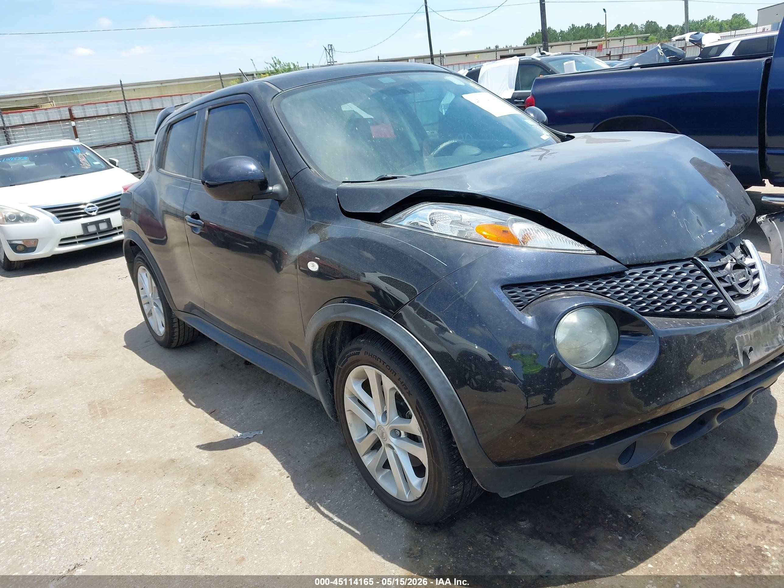 2012 Nissan Juke Sv Black vin: JN8AF5MR1CT115173