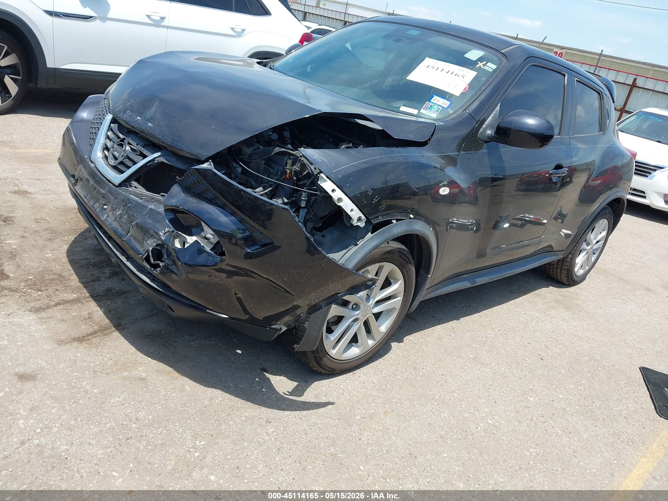 2012 Nissan Juke Sv Black vin: JN8AF5MR1CT115173