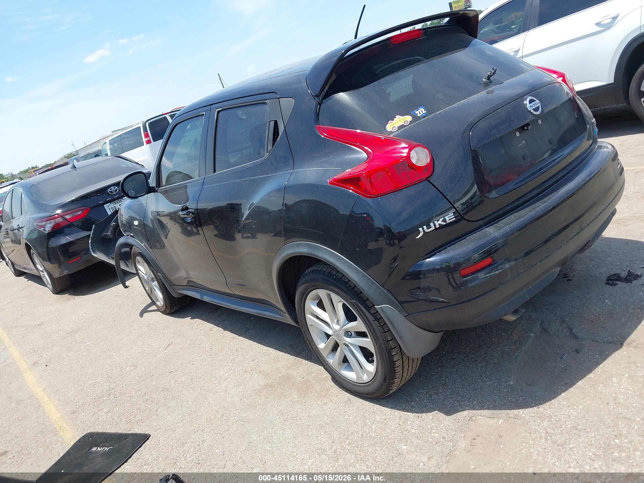 2012 Nissan Juke Sv Black vin: JN8AF5MR1CT115173