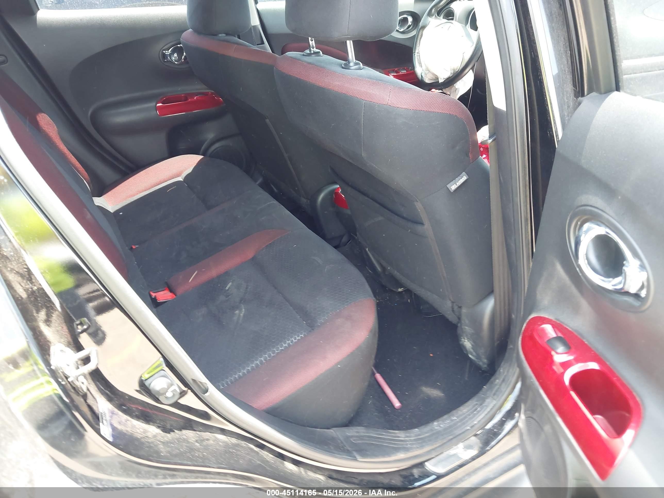 2012 Nissan Juke Sv Black vin: JN8AF5MR1CT115173