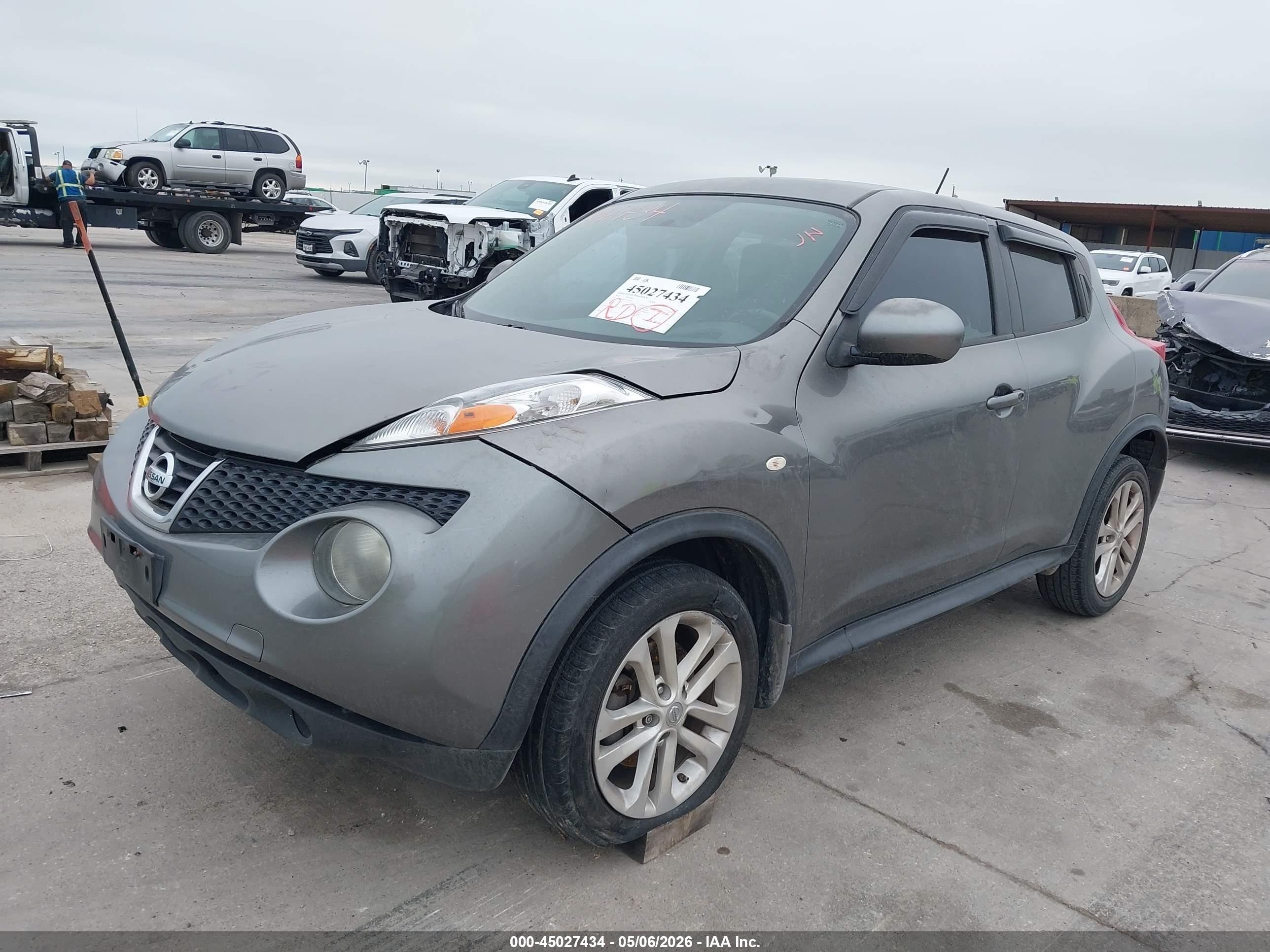 2012 Nissan Juke Sv Green vin: JN8AF5MR1CT117750