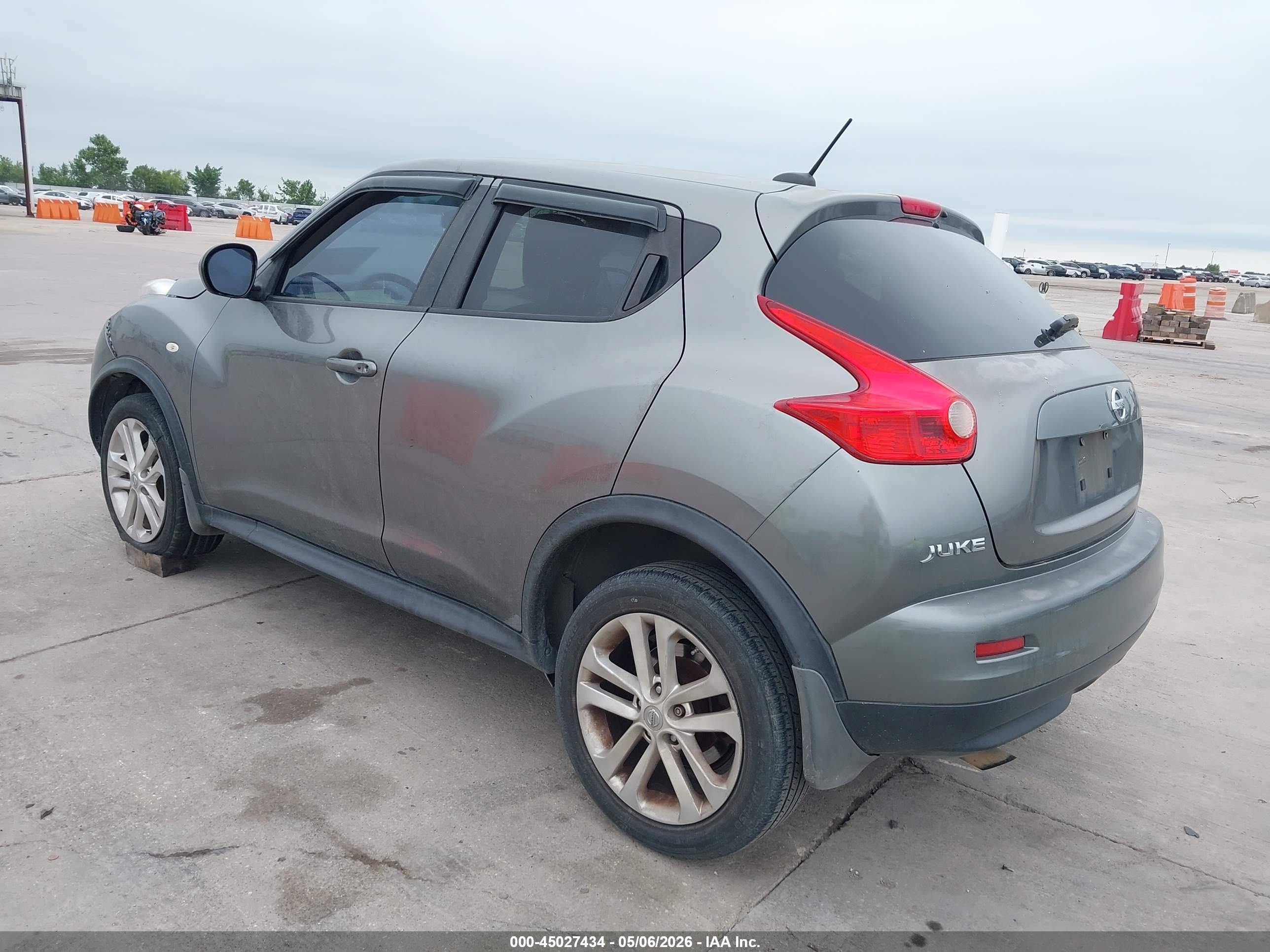 2012 Nissan Juke Sv Green vin: JN8AF5MR1CT117750