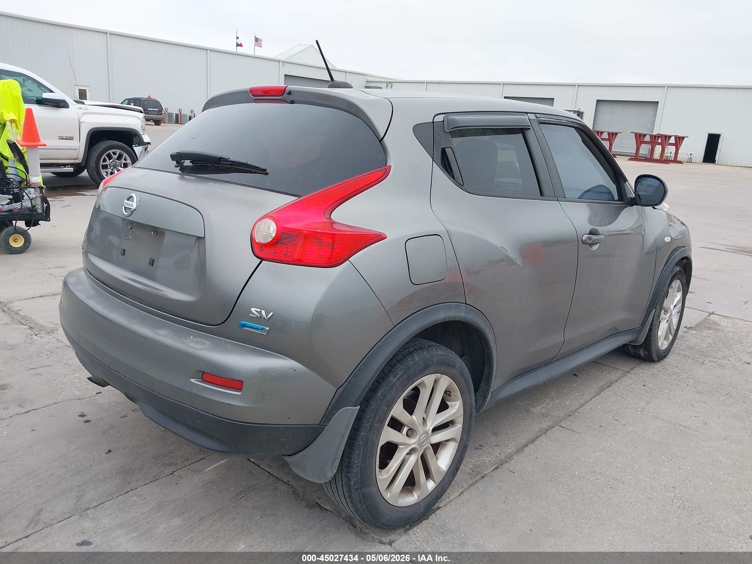 2012 Nissan Juke Sv Green vin: JN8AF5MR1CT117750