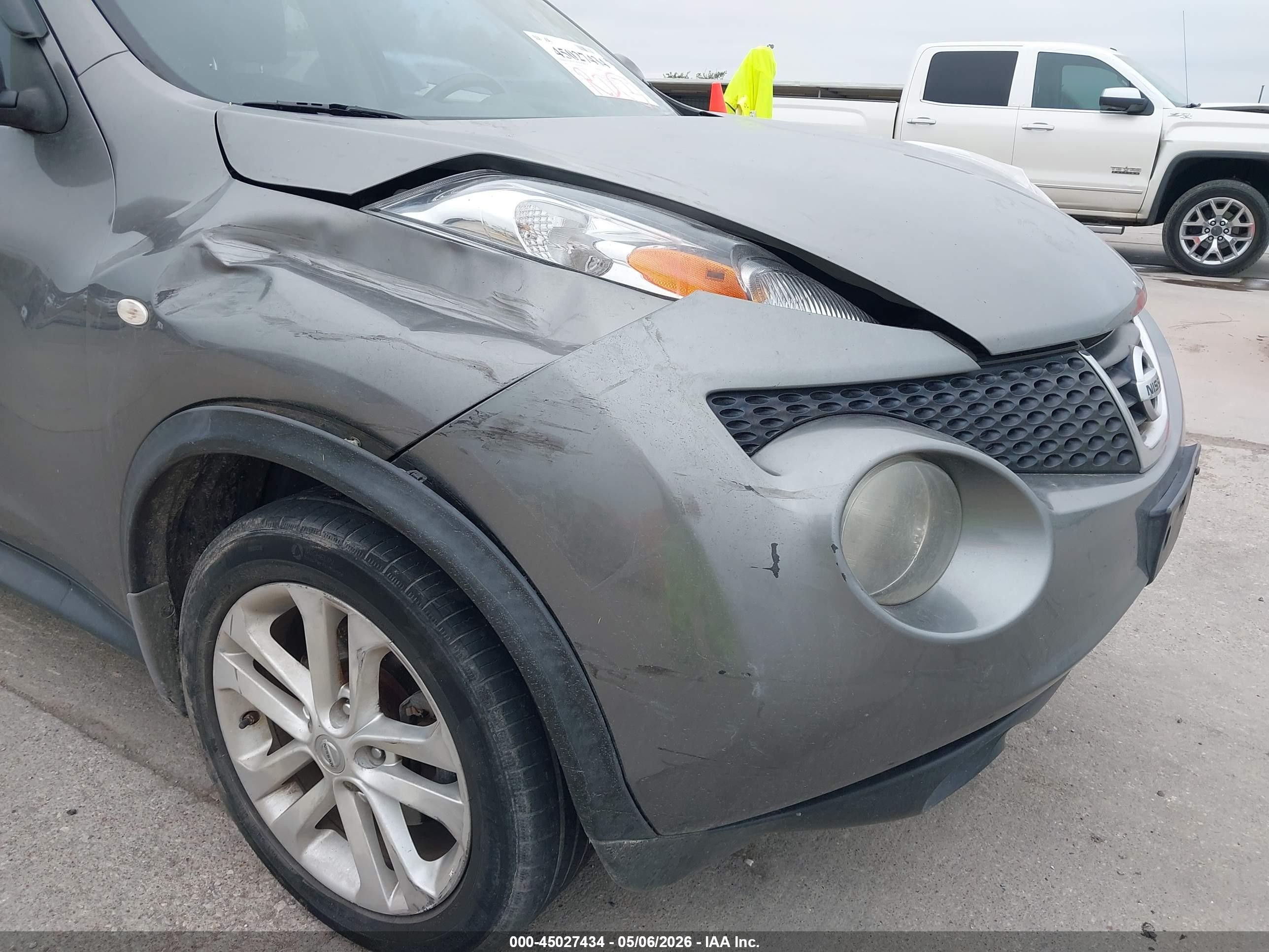 2012 Nissan Juke Sv Green vin: JN8AF5MR1CT117750