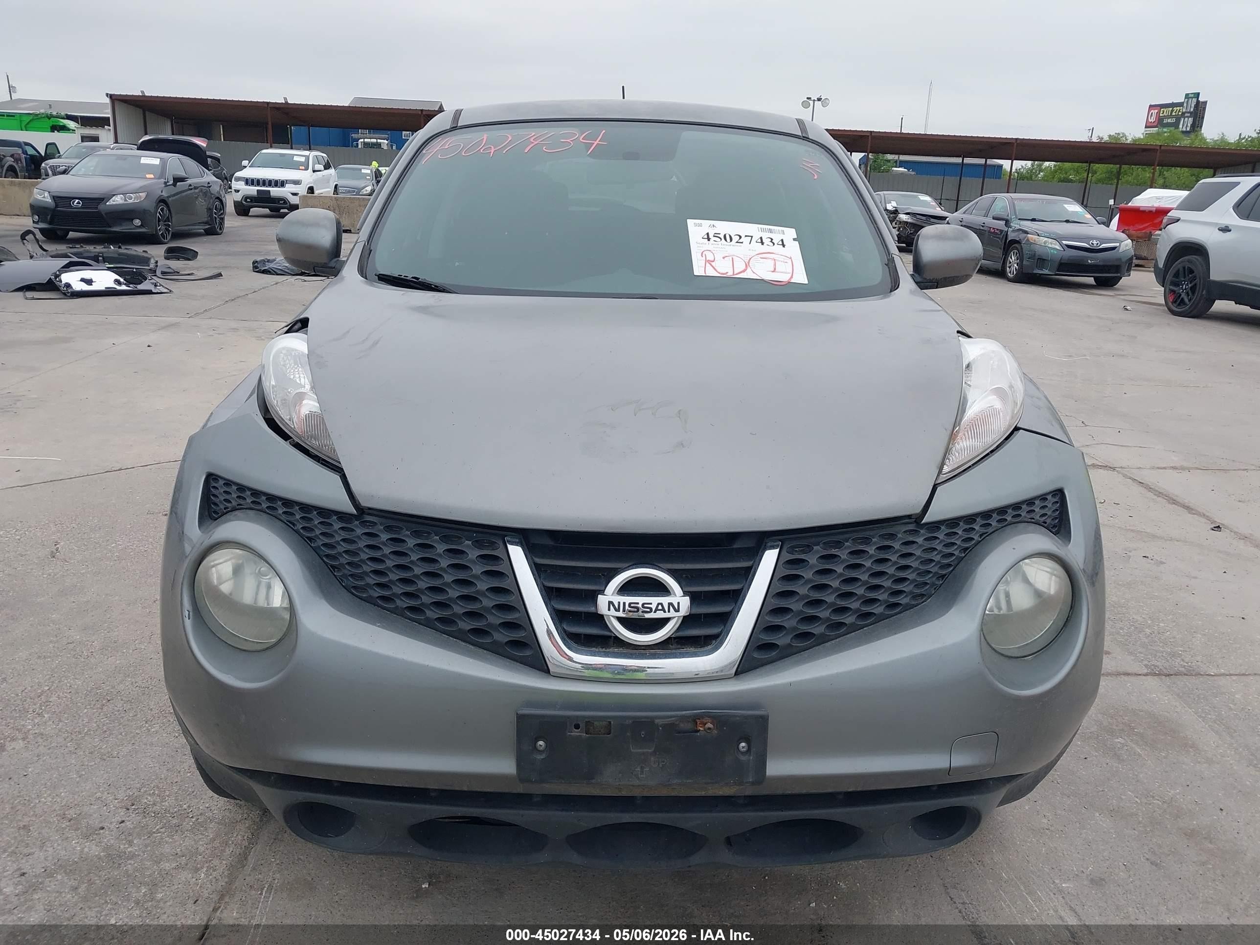 2012 Nissan Juke Sv Green vin: JN8AF5MR1CT117750