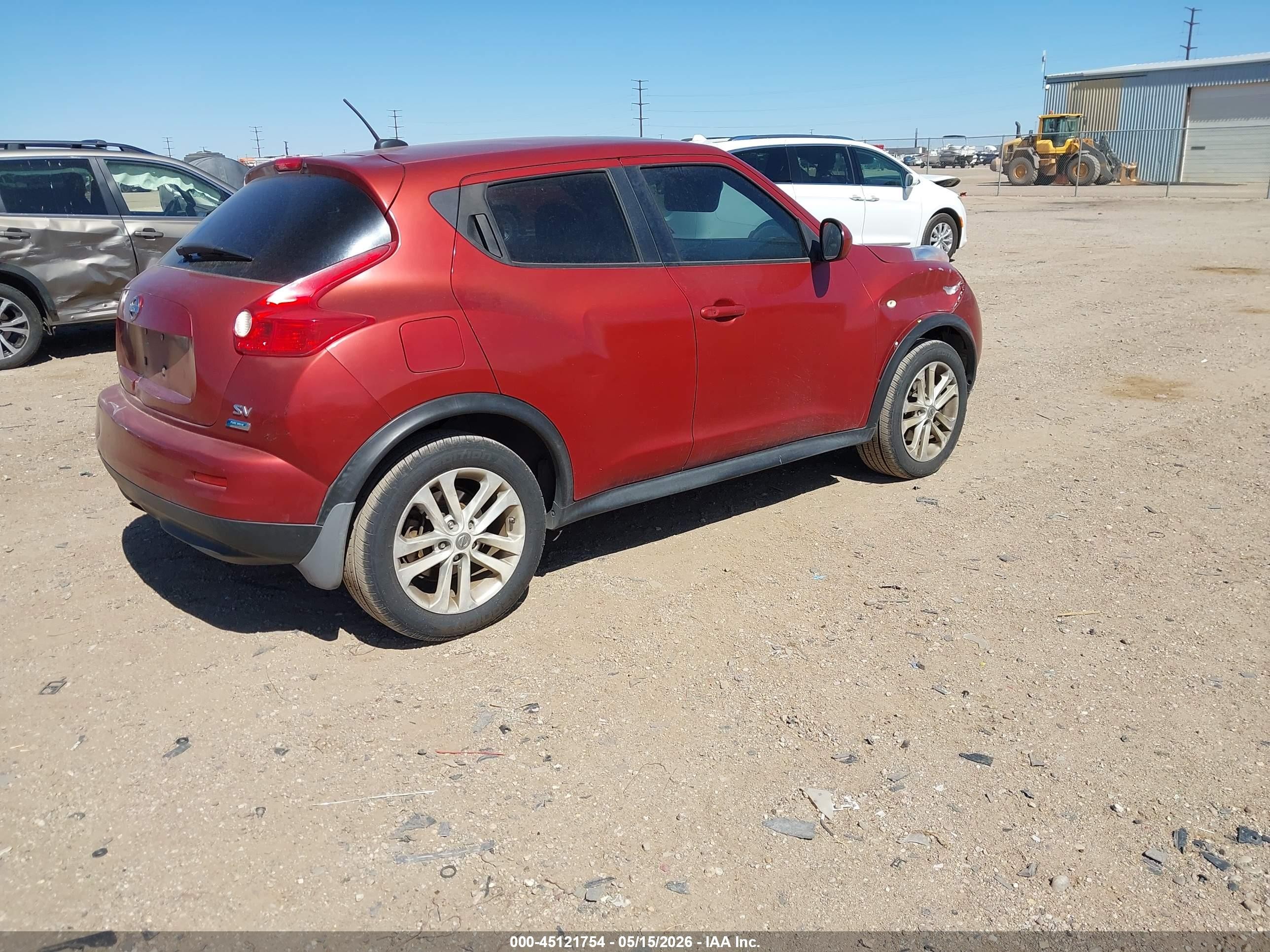 2012 Nissan Juke Sv Red vin: JN8AF5MR1CT118476