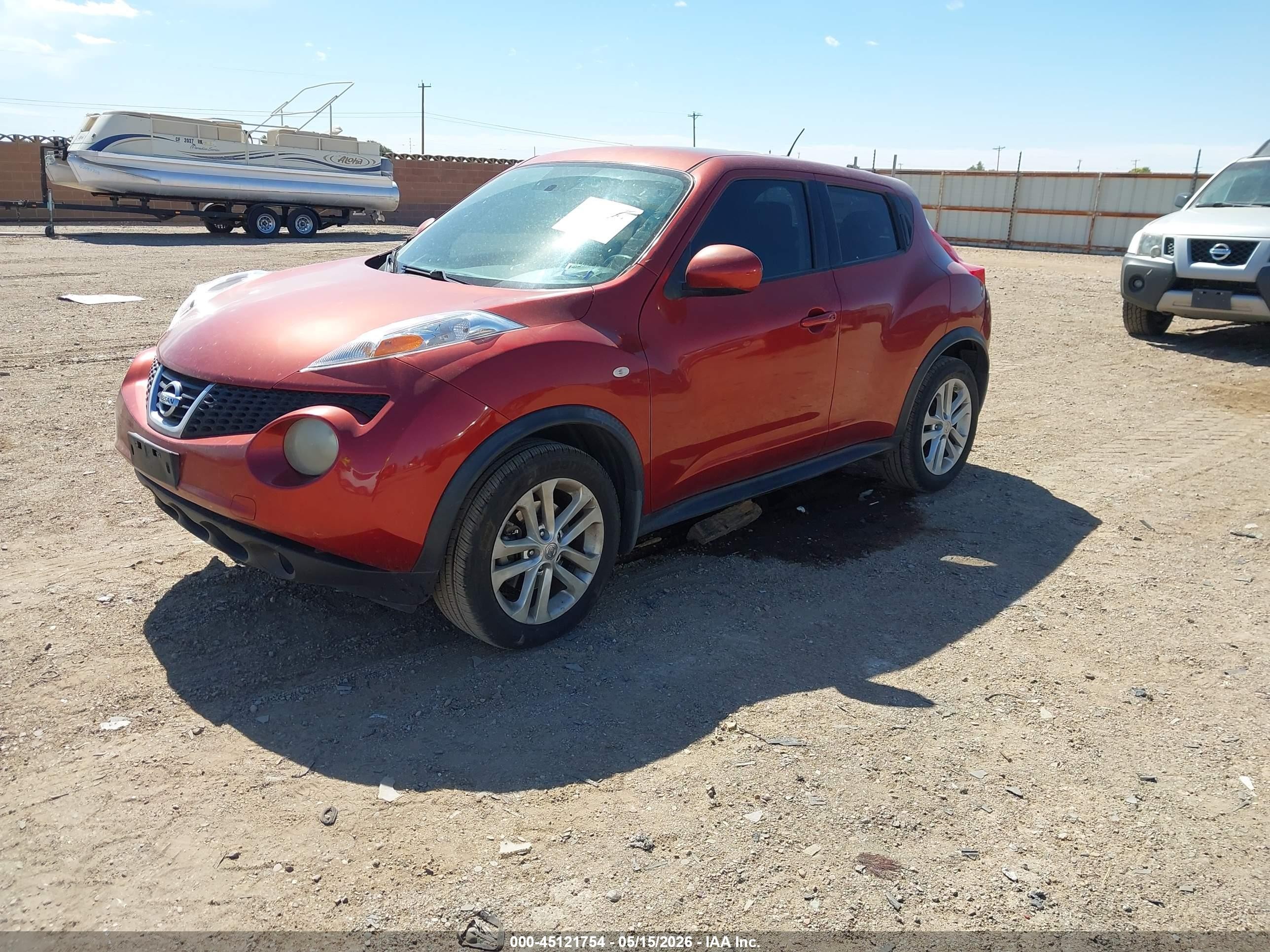 2012 Nissan Juke Sv Red vin: JN8AF5MR1CT118476