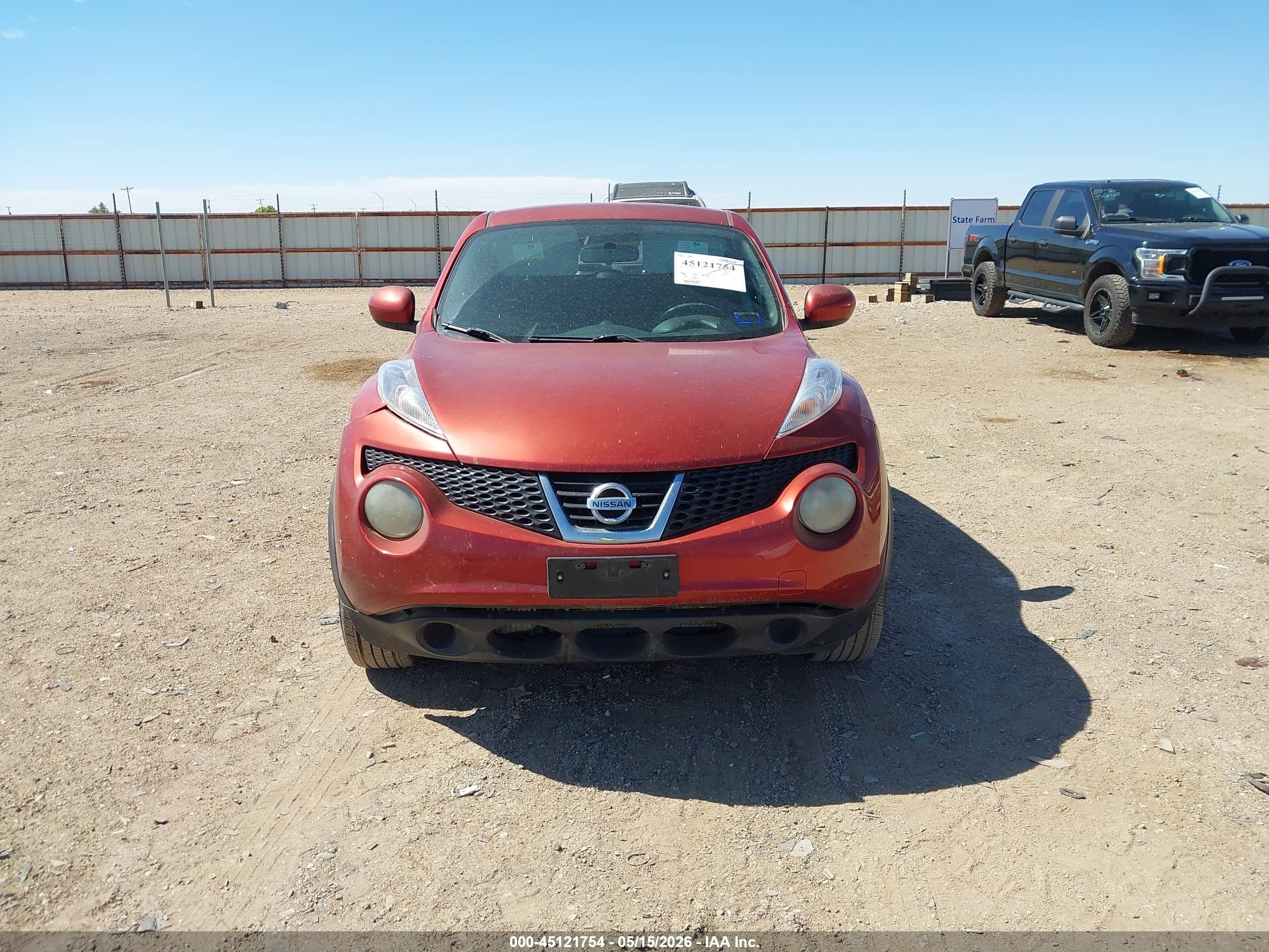 2012 Nissan Juke Sv Red vin: JN8AF5MR1CT118476