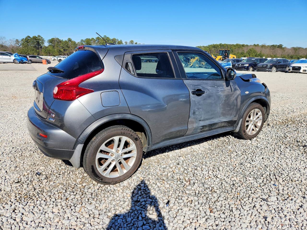 2013 Nissan Juke S Gray vin: JN8AF5MR1DT200290