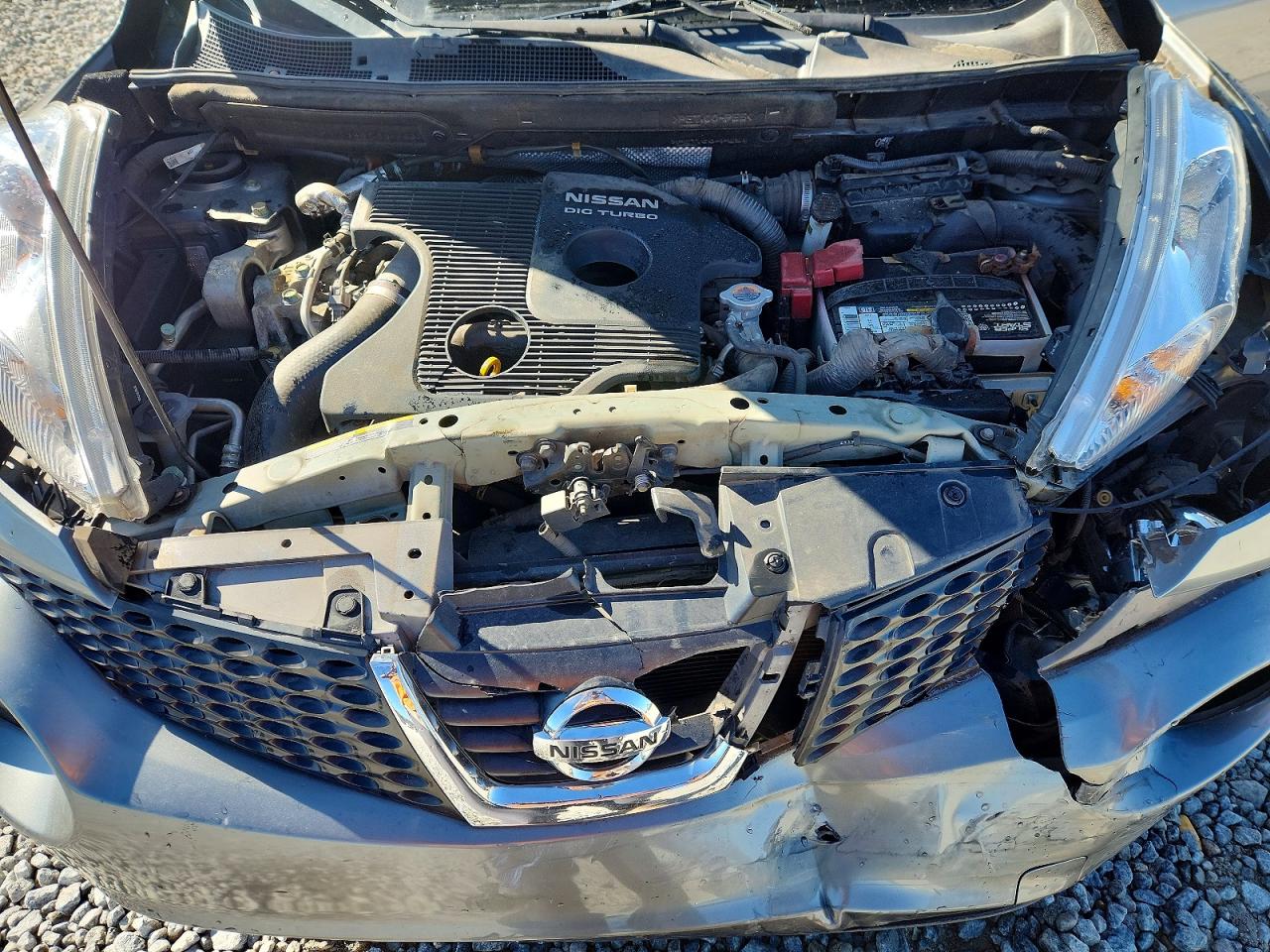 2013 Nissan Juke S Gray vin: JN8AF5MR1DT200290