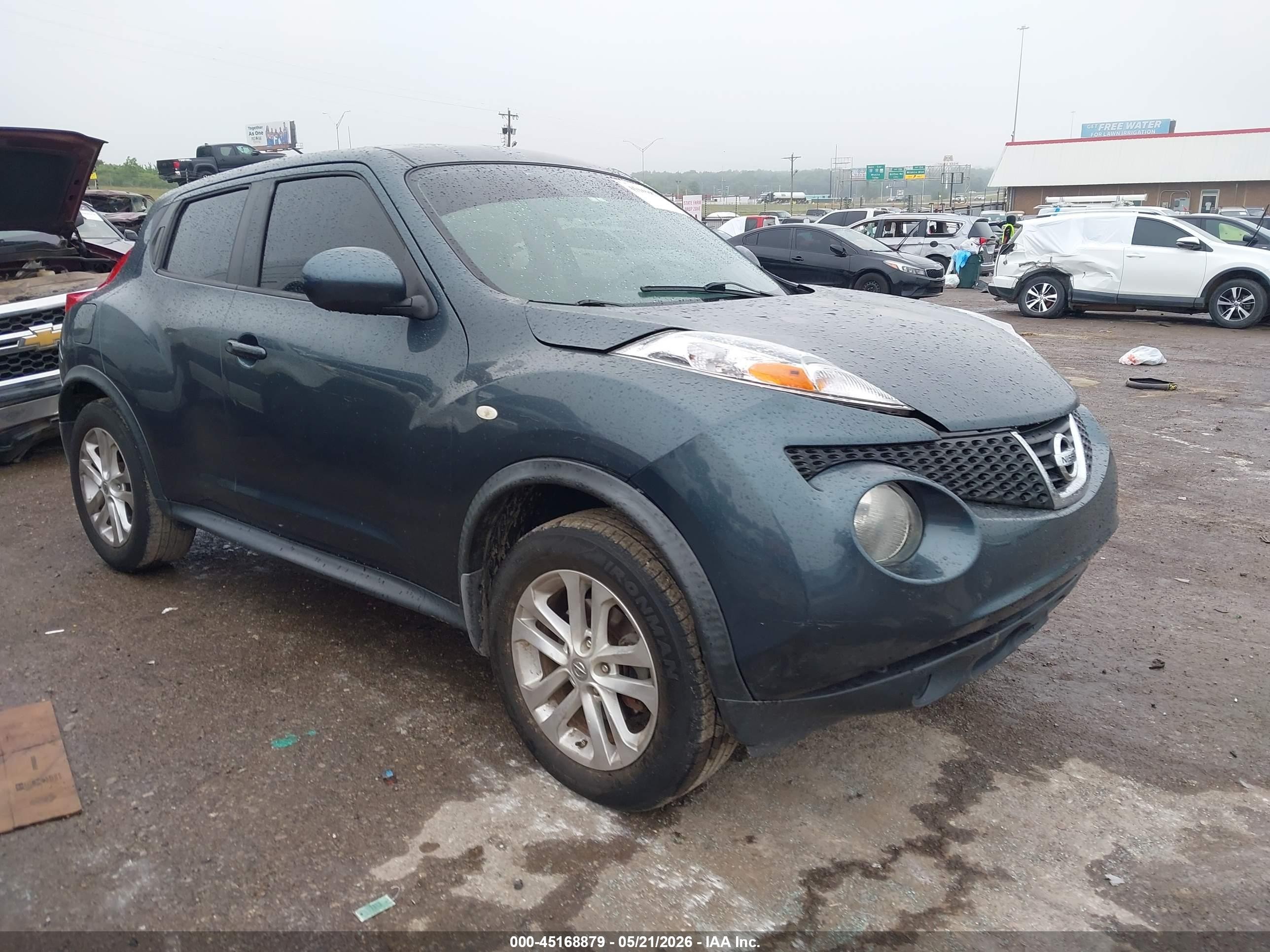 2013 Nissan Juke S Blue vin: JN8AF5MR1DT202797