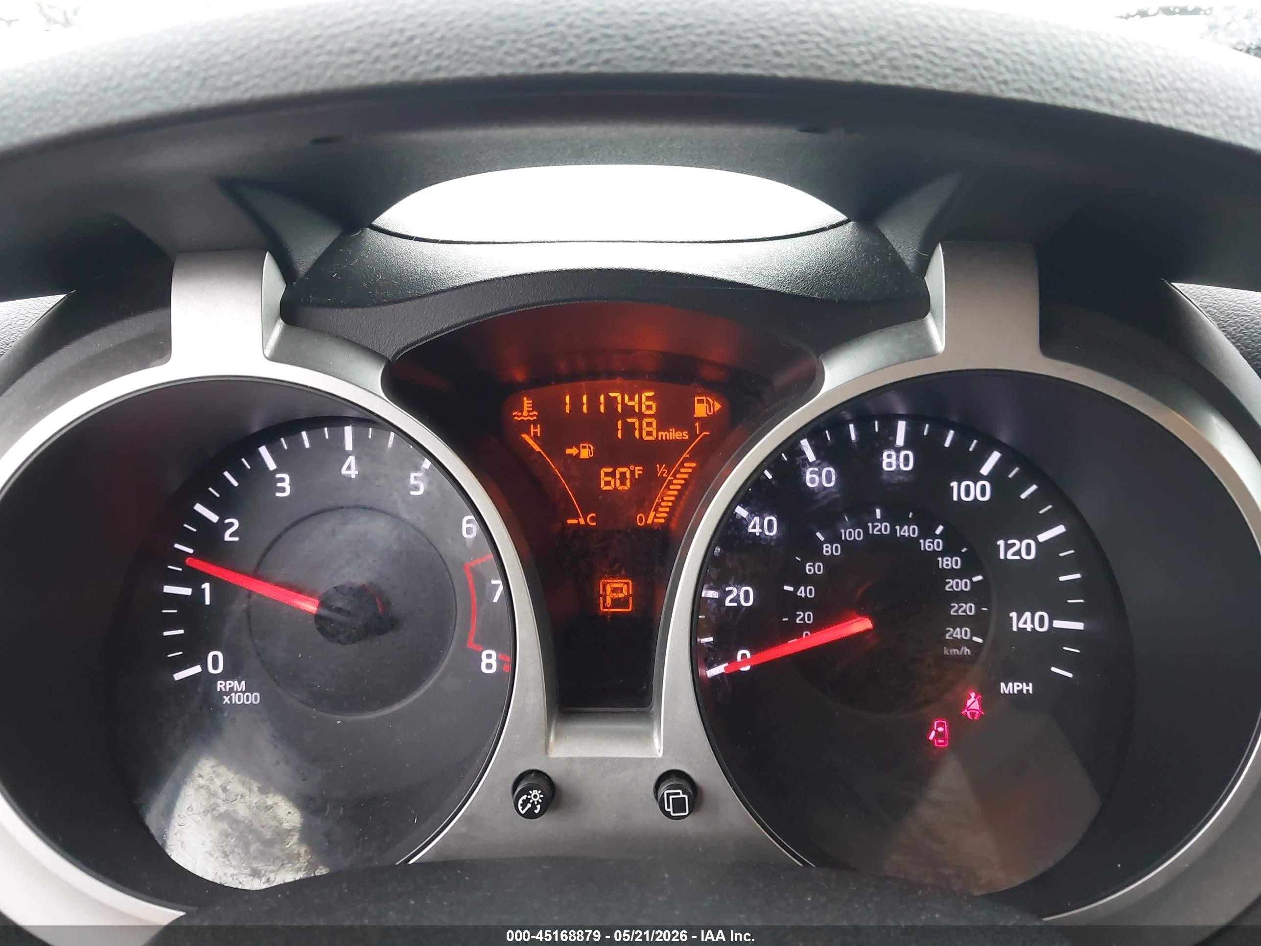 2013 Nissan Juke S Blue vin: JN8AF5MR1DT202797
