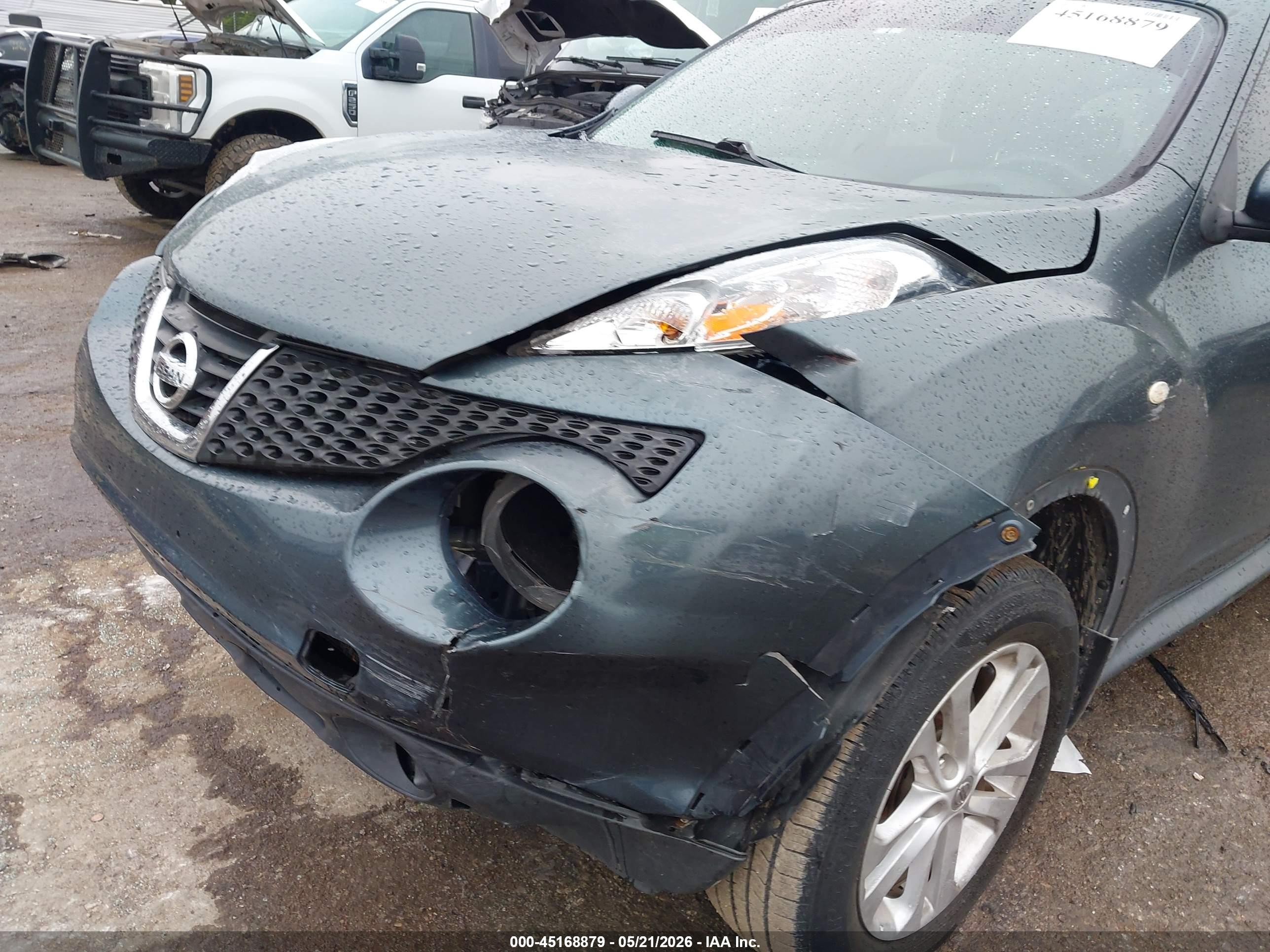 2013 Nissan Juke S Blue vin: JN8AF5MR1DT202797