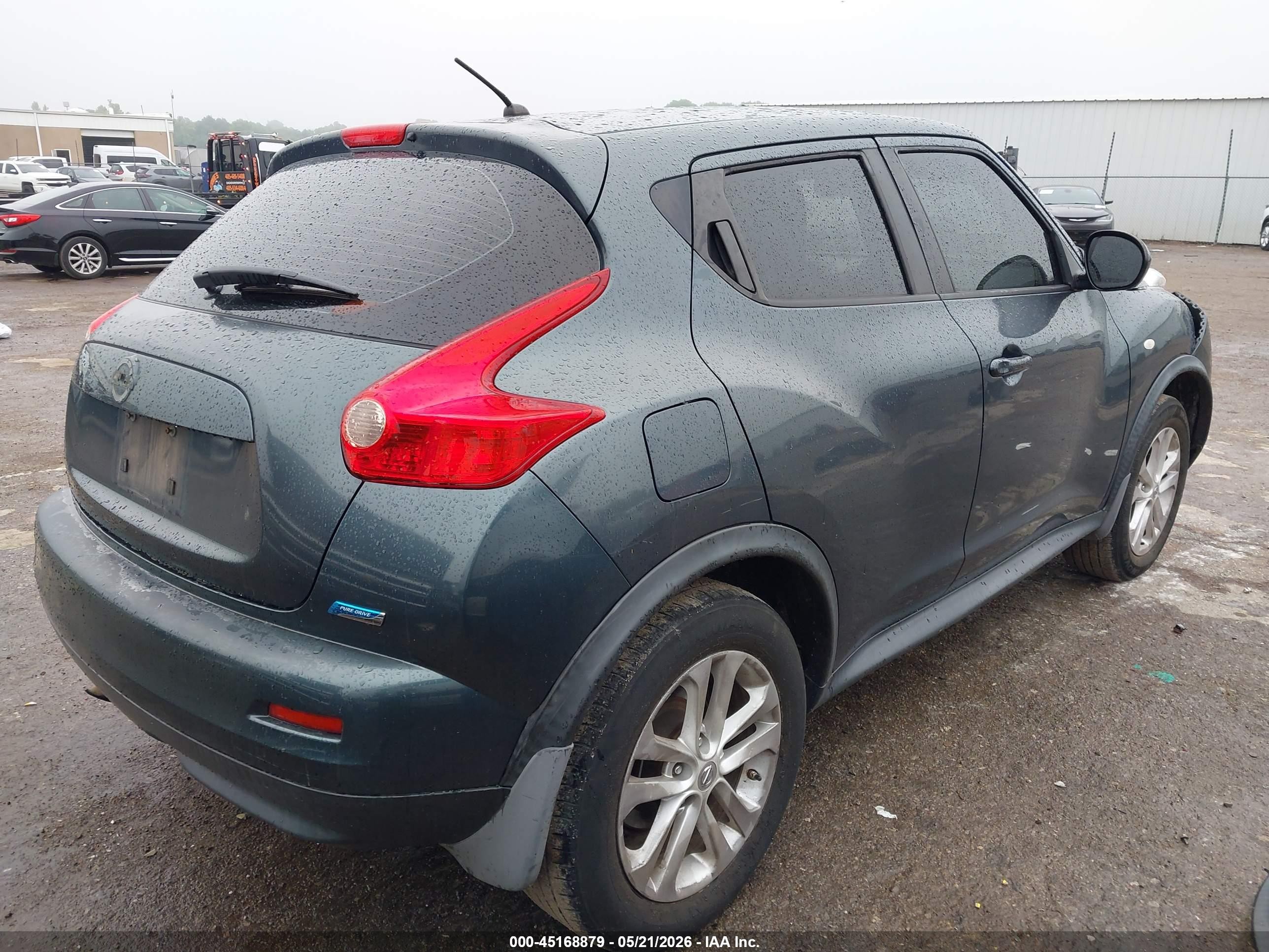 2013 Nissan Juke S Blue vin: JN8AF5MR1DT202797