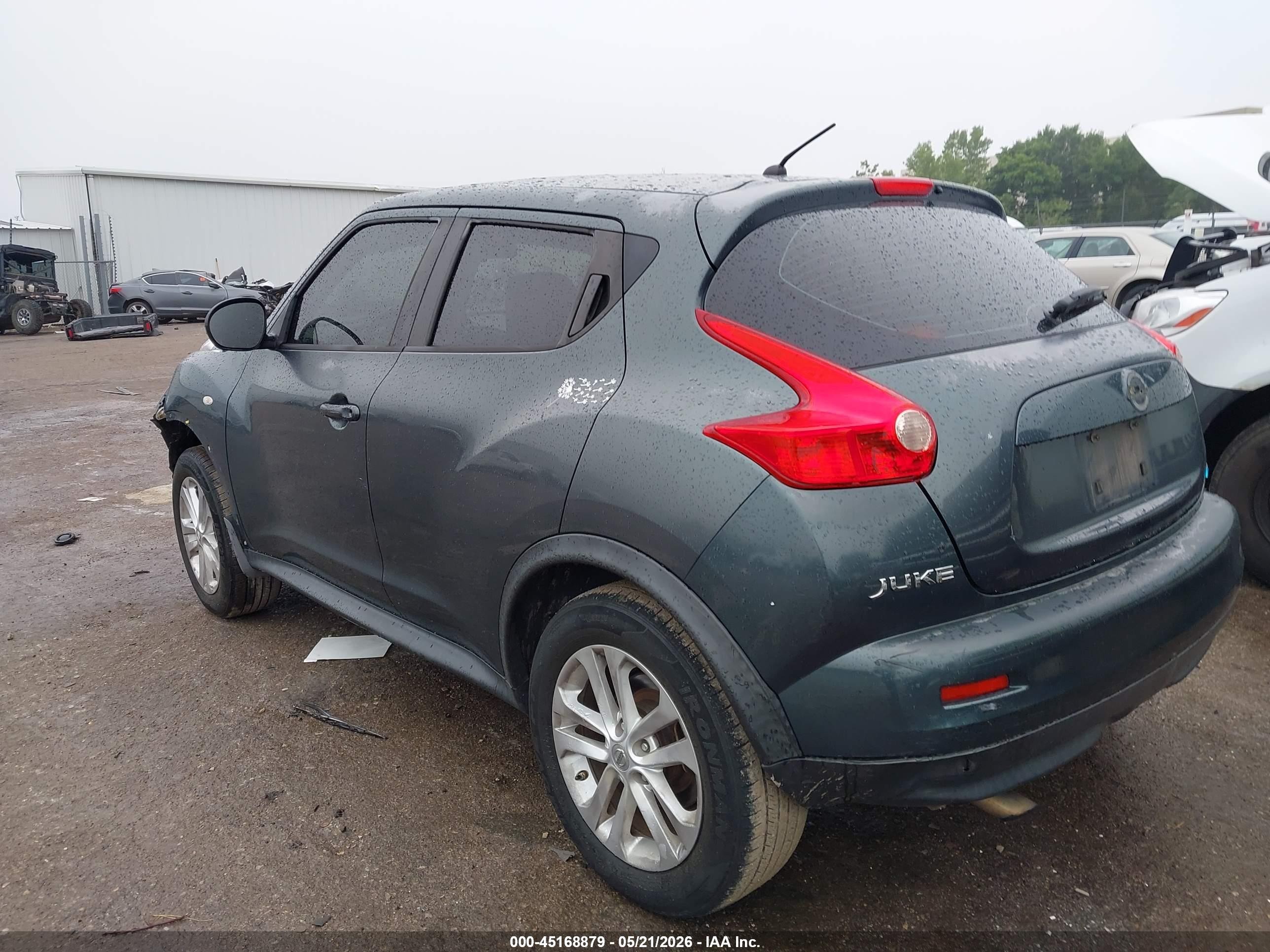 2013 Nissan Juke S Blue vin: JN8AF5MR1DT202797