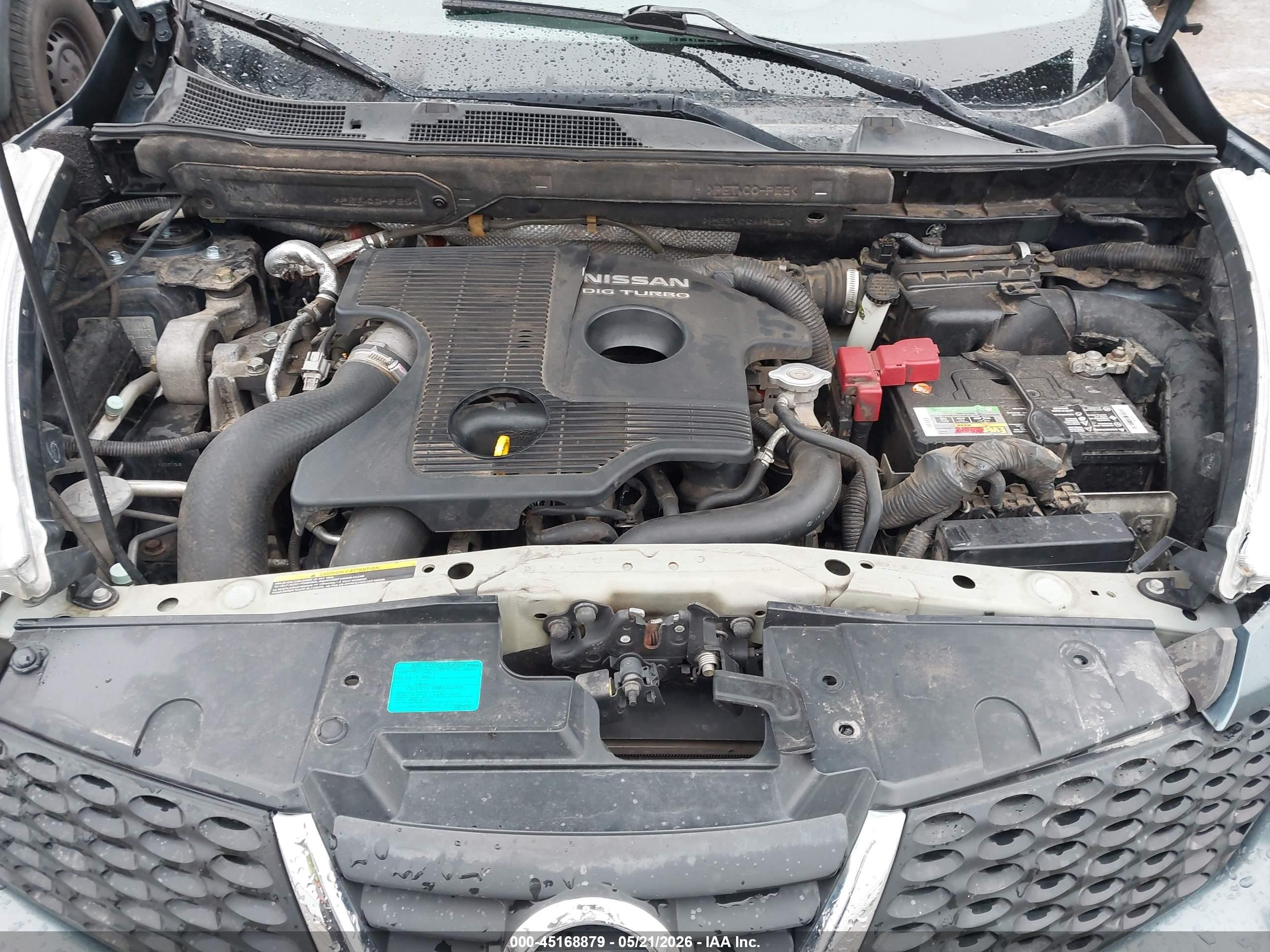 2013 Nissan Juke S Blue vin: JN8AF5MR1DT202797