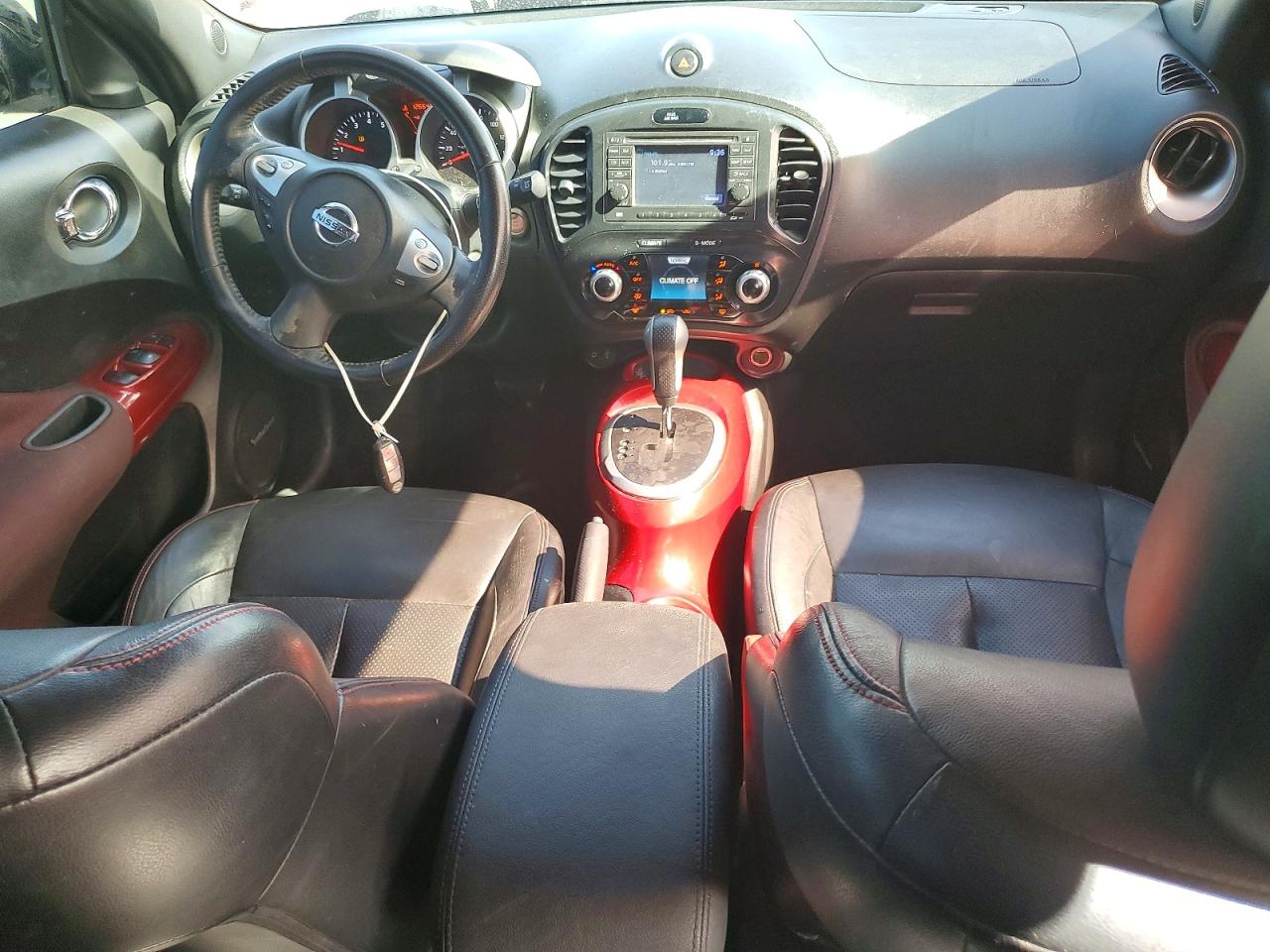 2013 Nissan Juke S Burgundy vin: JN8AF5MR1DT202962