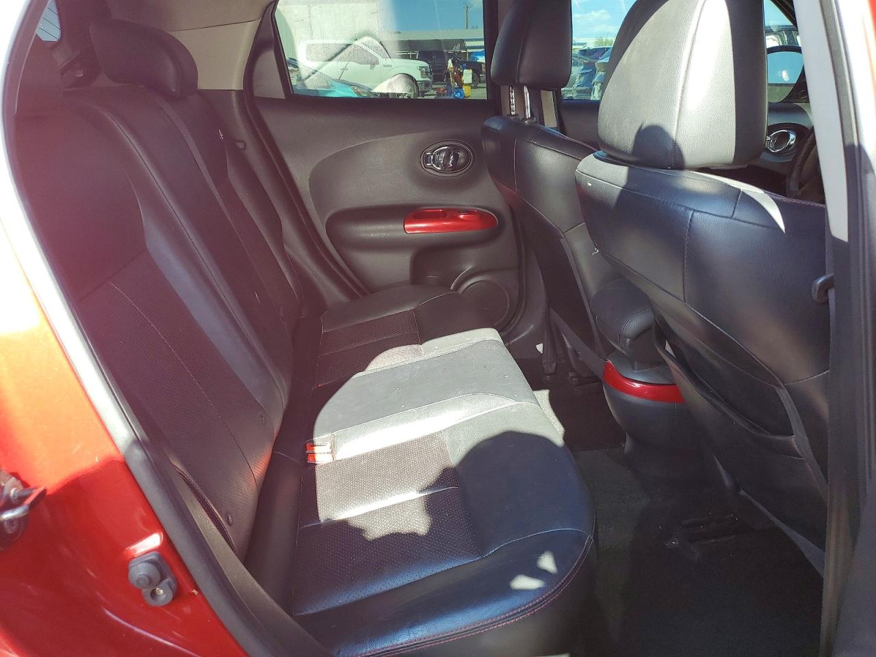 2013 Nissan Juke S Burgundy vin: JN8AF5MR1DT202962