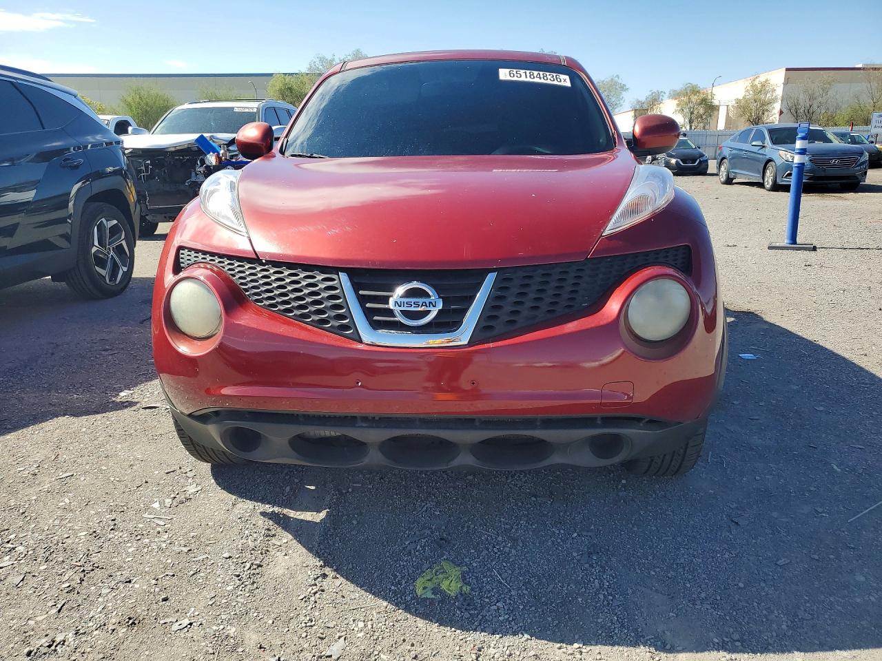 2013 Nissan Juke S Burgundy vin: JN8AF5MR1DT202962