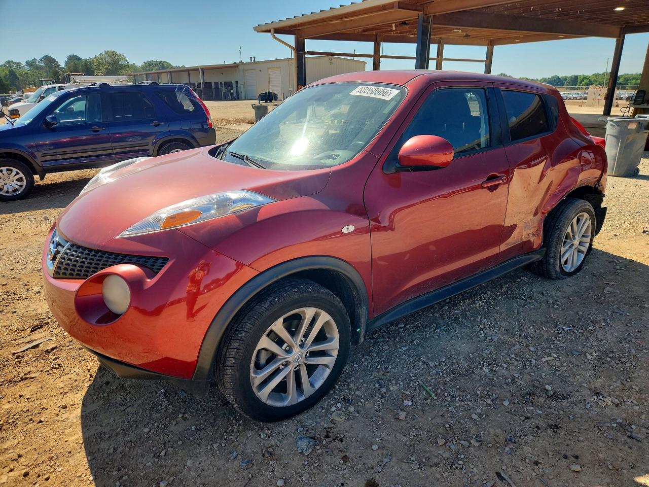 2013 Nissan Juke S Red vin: JN8AF5MR1DT206123