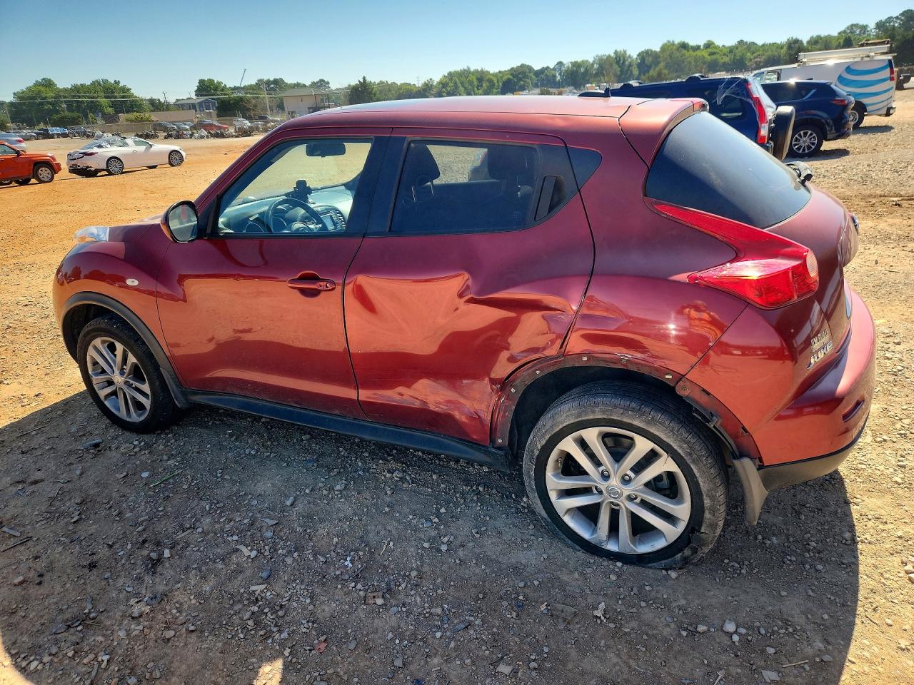 2013 Nissan Juke S Red vin: JN8AF5MR1DT206123