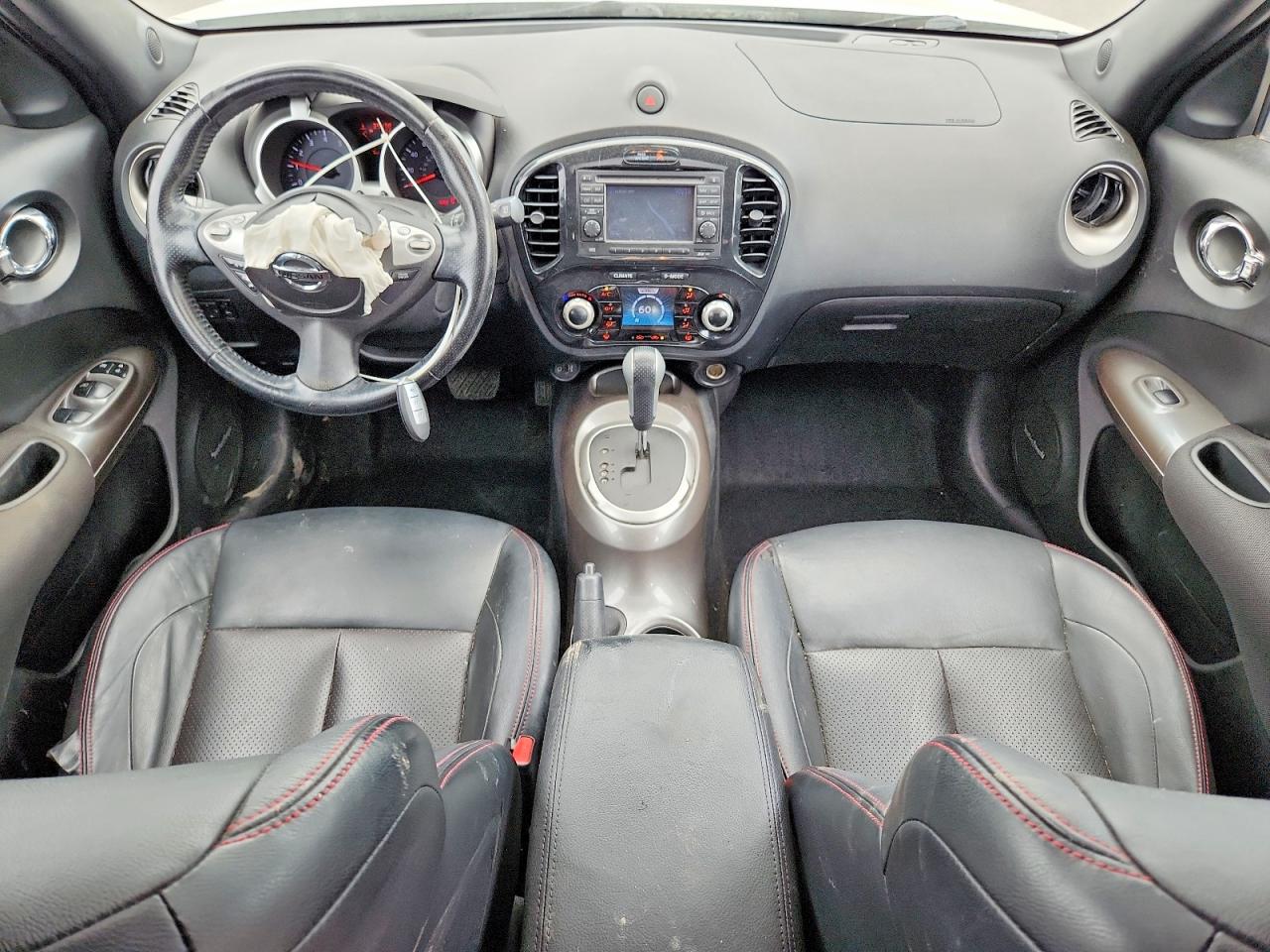 2013 Nissan Juke S Белый vin: JN8AF5MR1DT208373