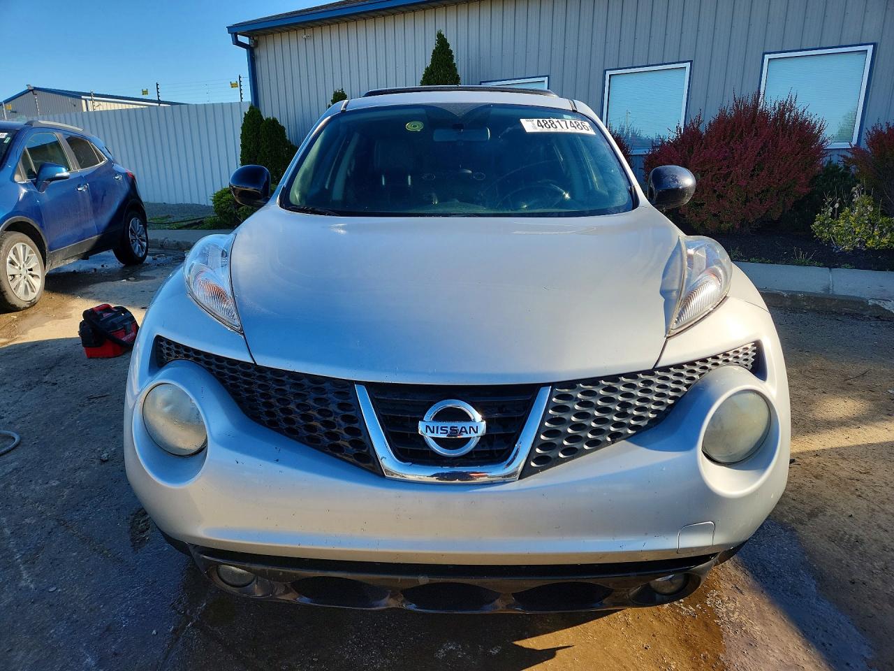 2013 Nissan Juke S Silver vin: JN8AF5MR1DT215257