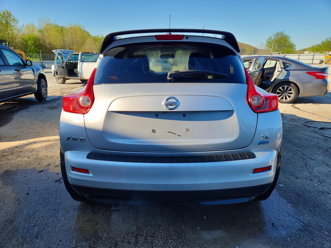 2013 Nissan Juke S Silver vin: JN8AF5MR1DT215257