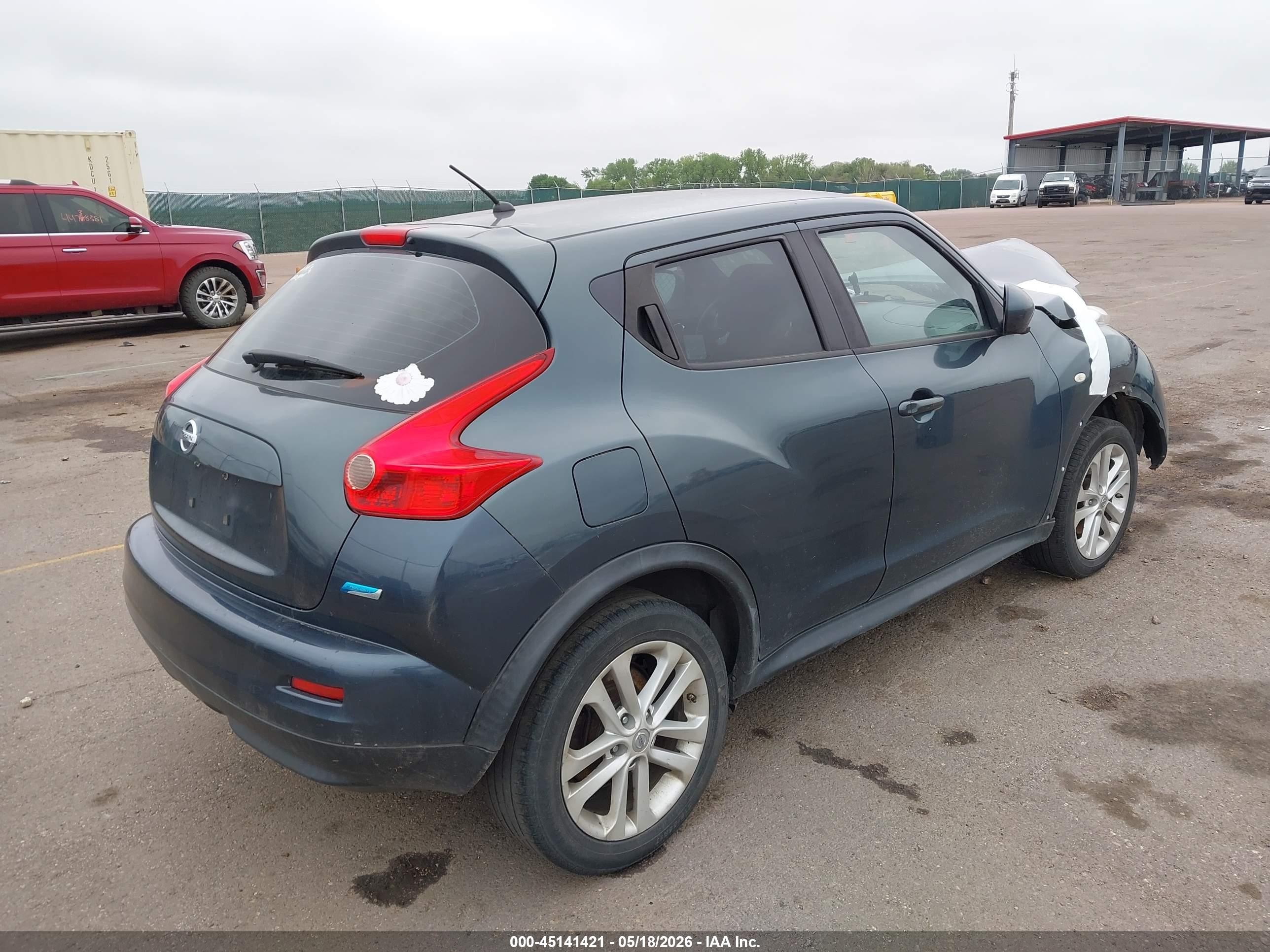 2013 Nissan Juke S Blue vin: JN8AF5MR1DT218207
