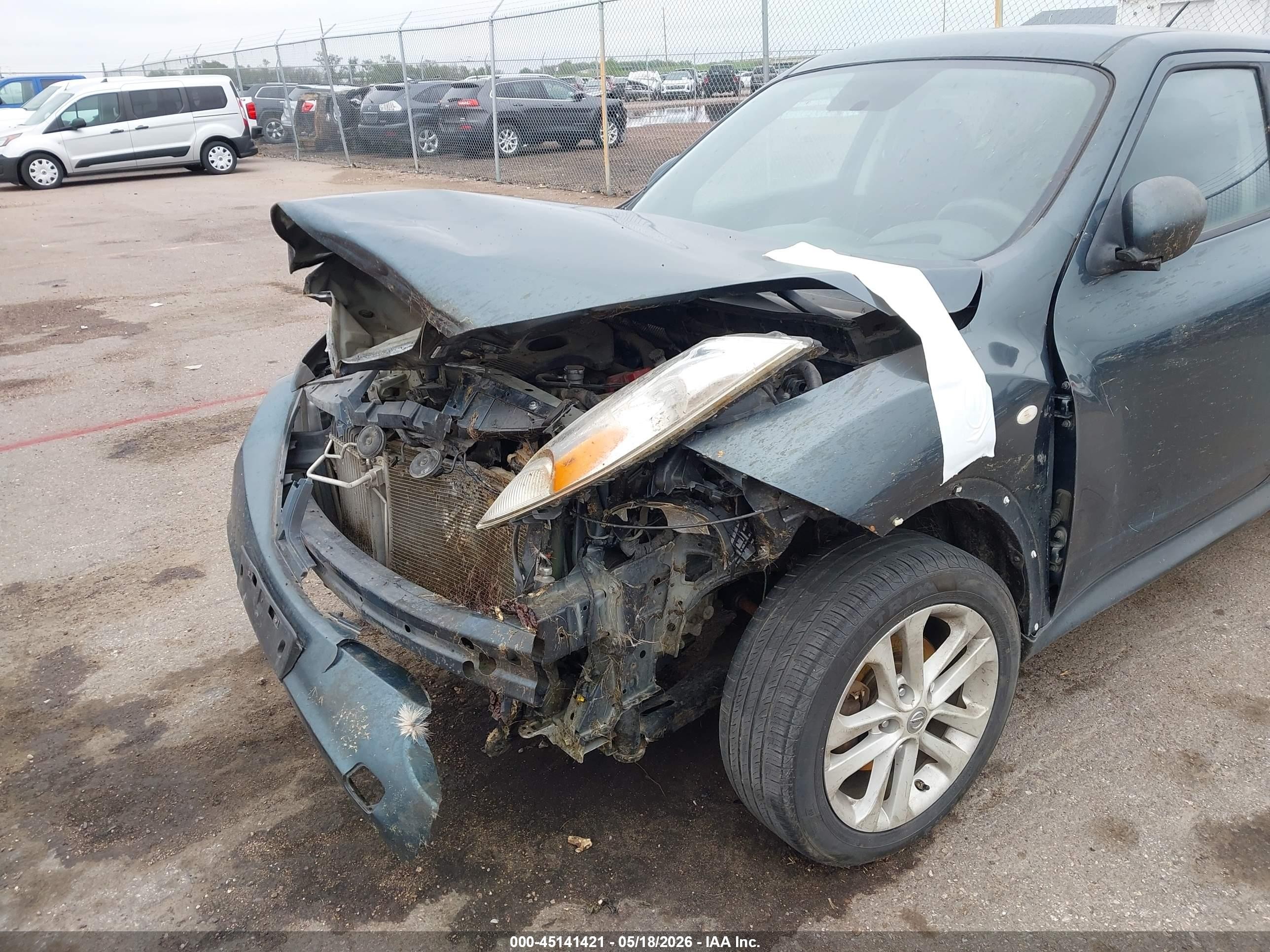 2013 Nissan Juke S Blue vin: JN8AF5MR1DT218207