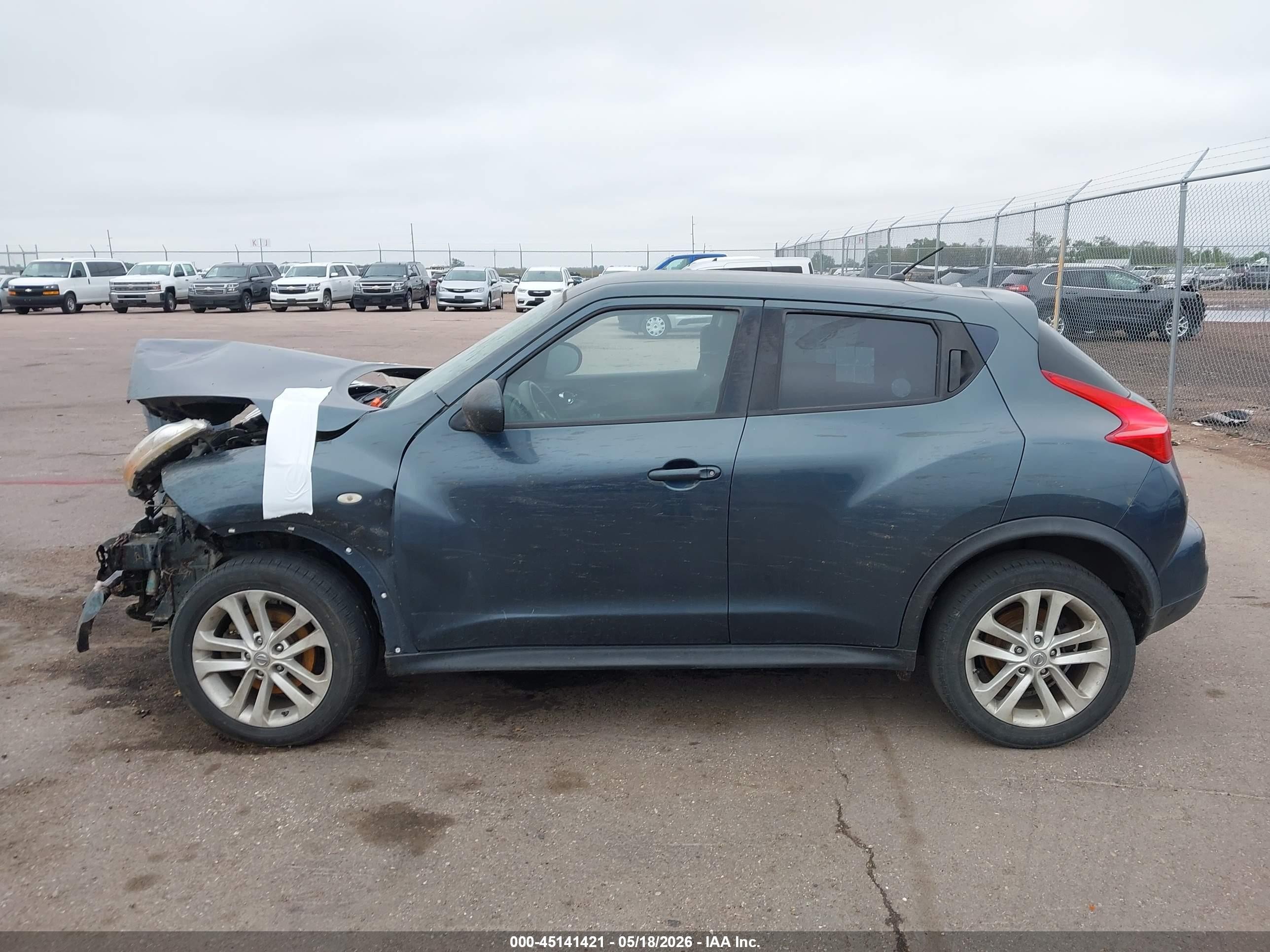 2013 Nissan Juke S Blue vin: JN8AF5MR1DT218207