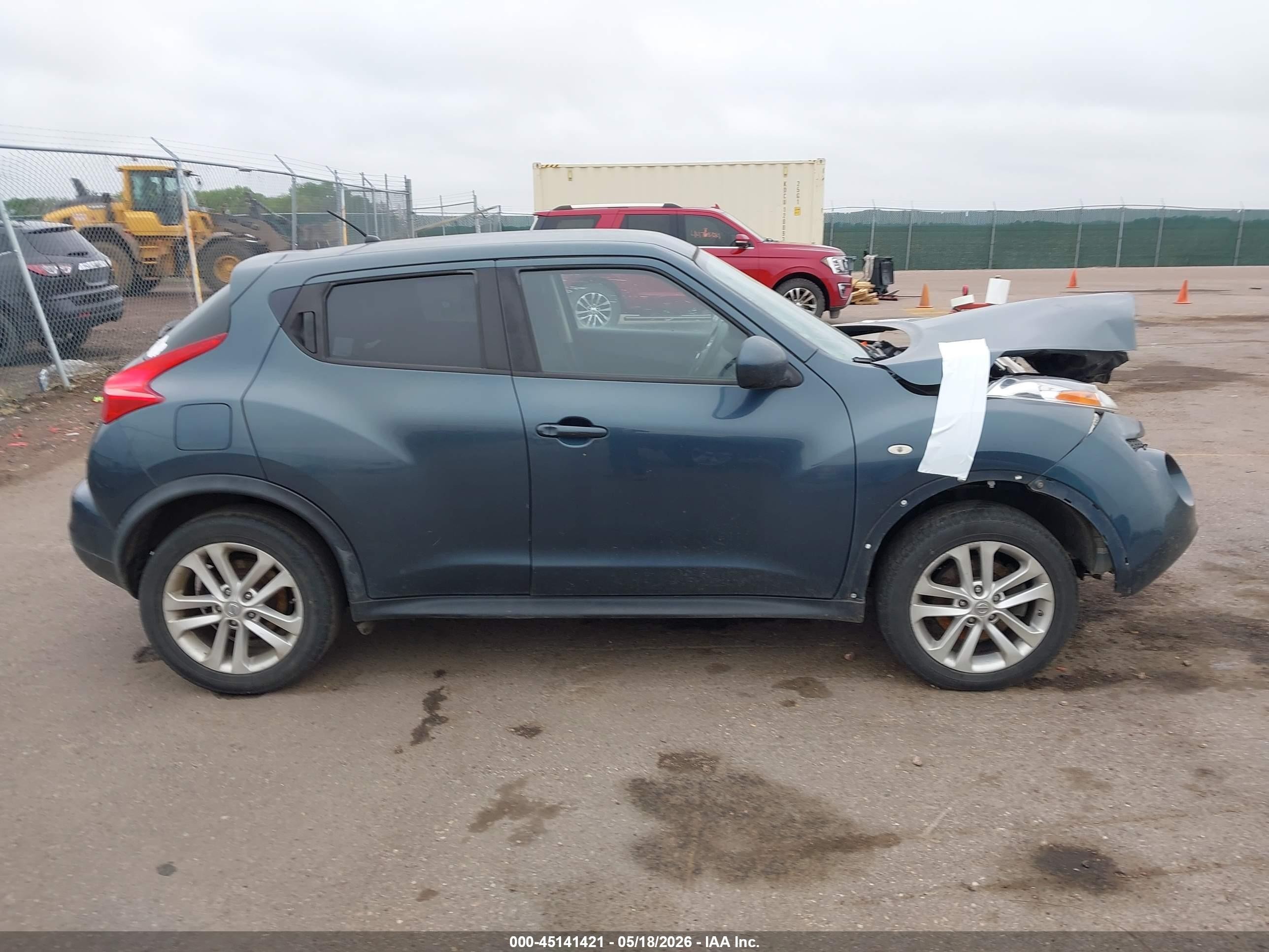 2013 Nissan Juke S Blue vin: JN8AF5MR1DT218207