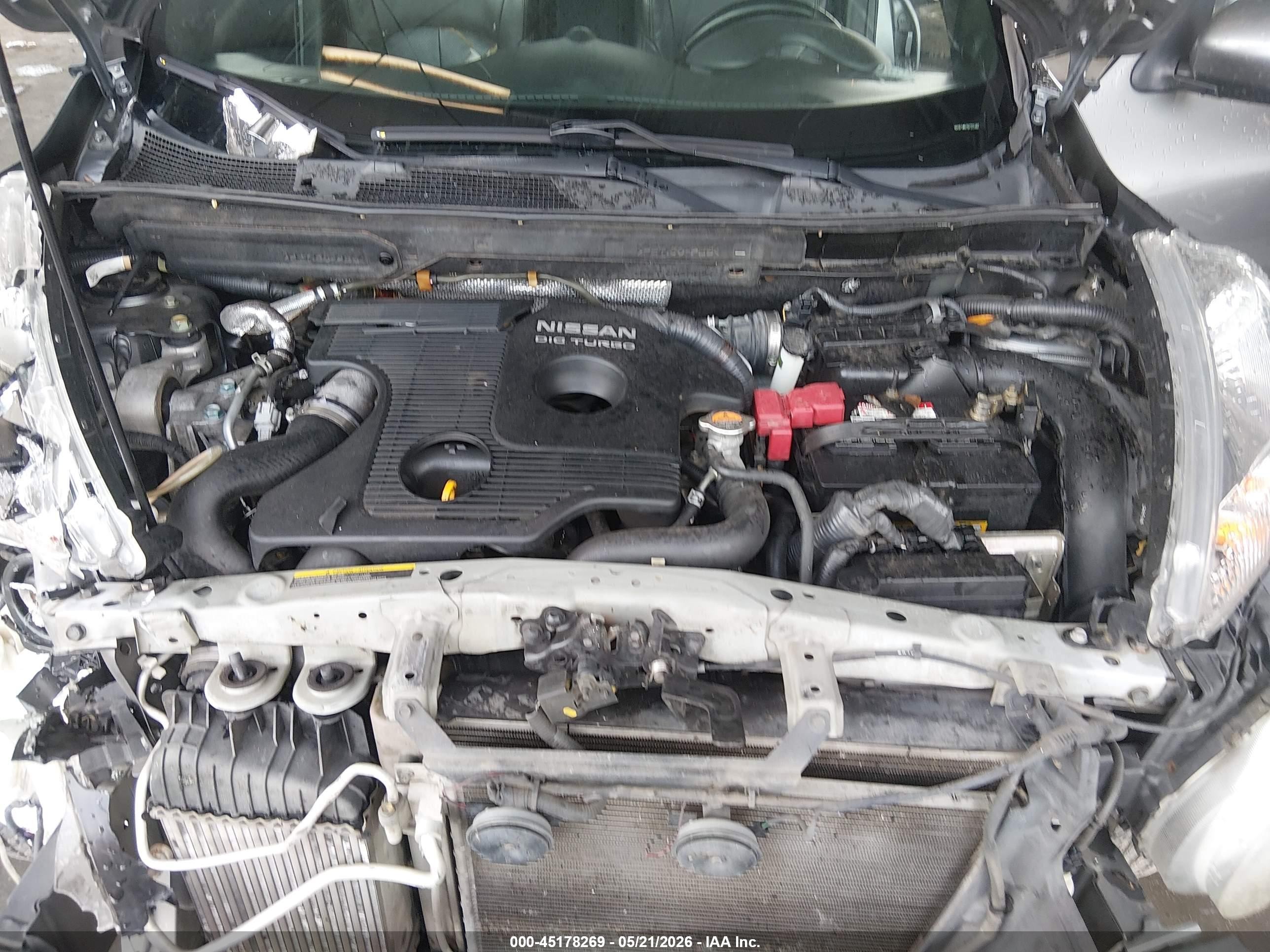 2013 Nissan Juke Sl Серый vin: JN8AF5MR1DT221687