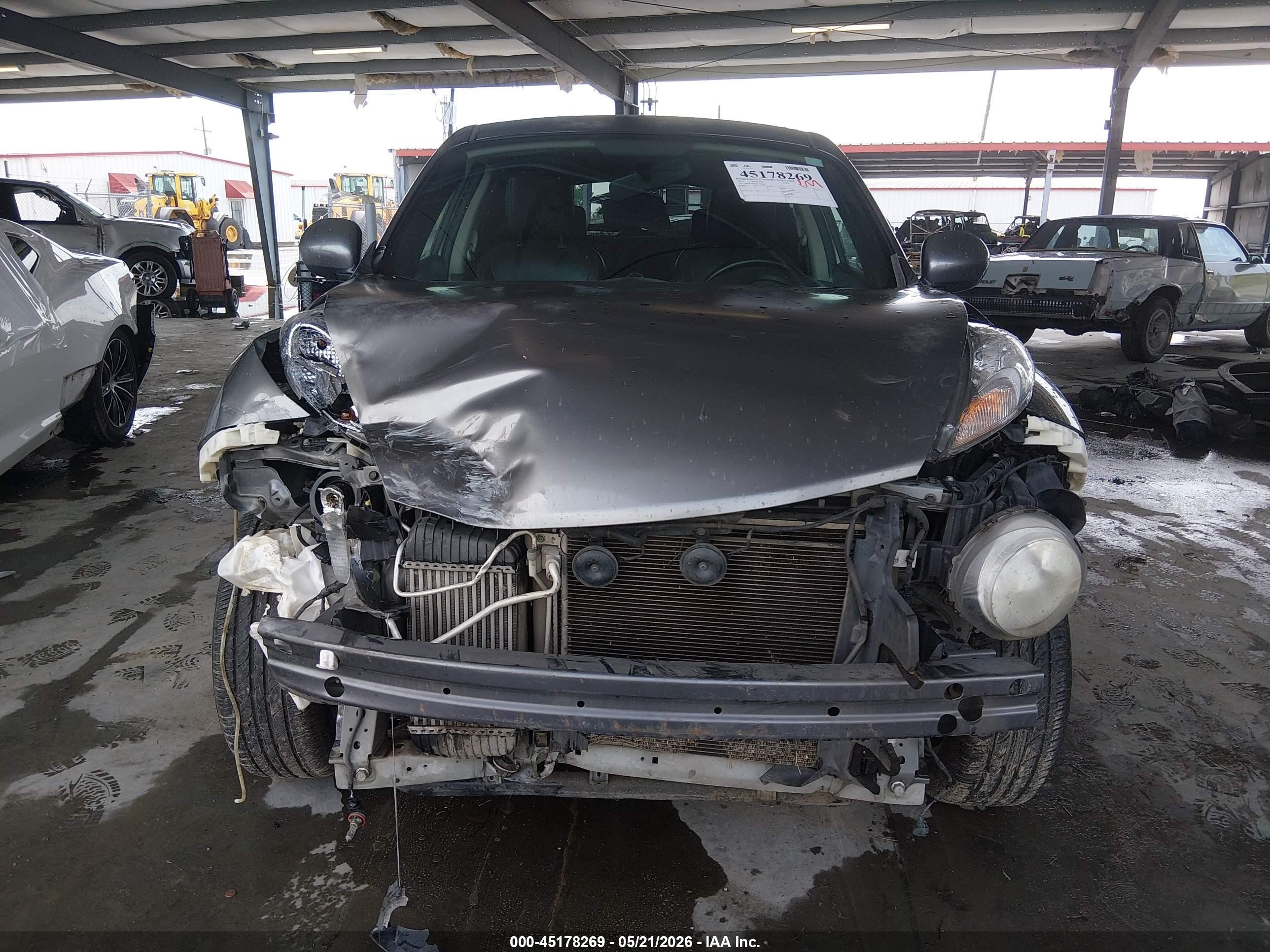 2013 Nissan Juke Sl Серый vin: JN8AF5MR1DT221687