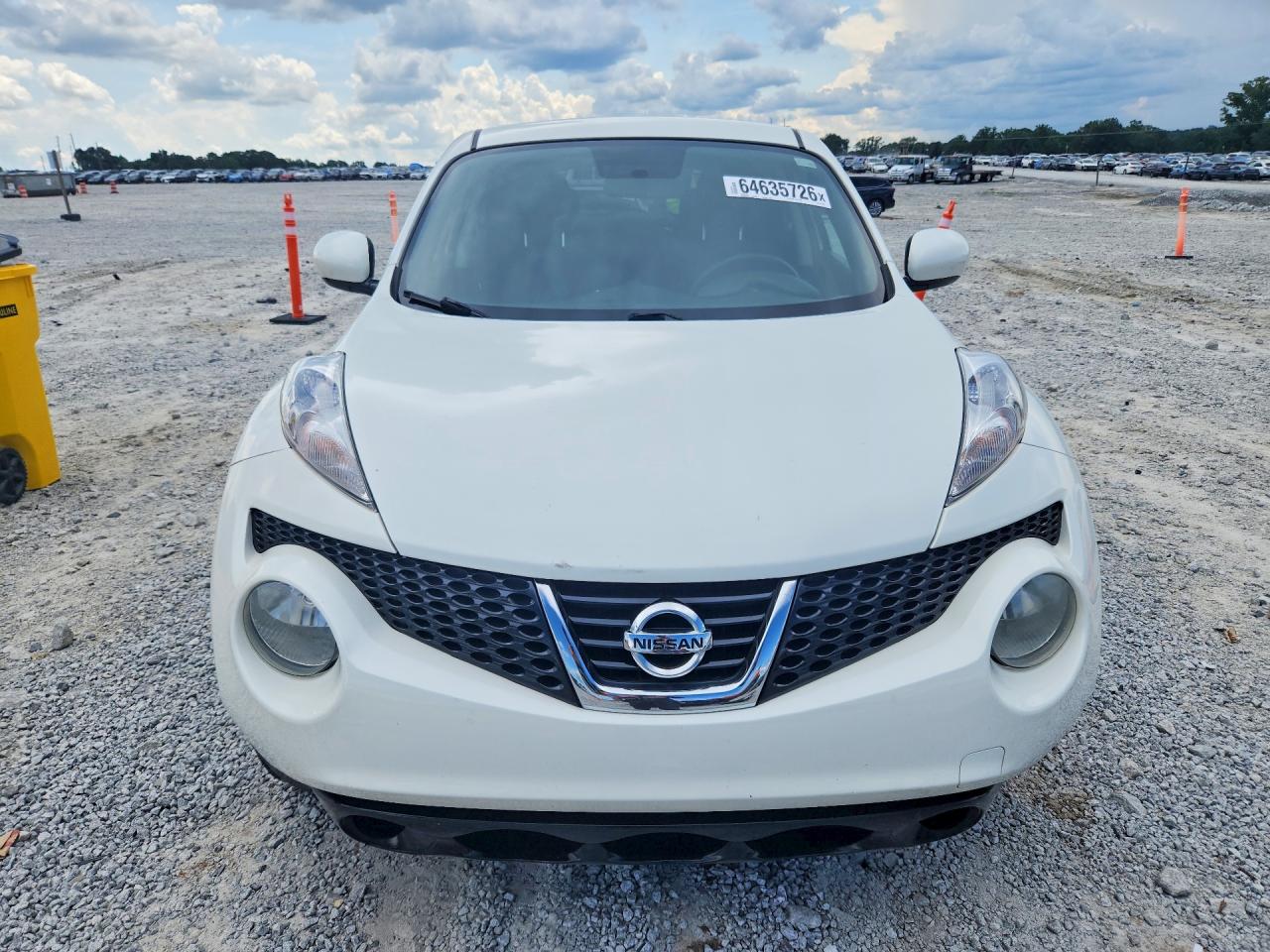2013 Nissan Juke S Белый vin: JN8AF5MR1DT222001
