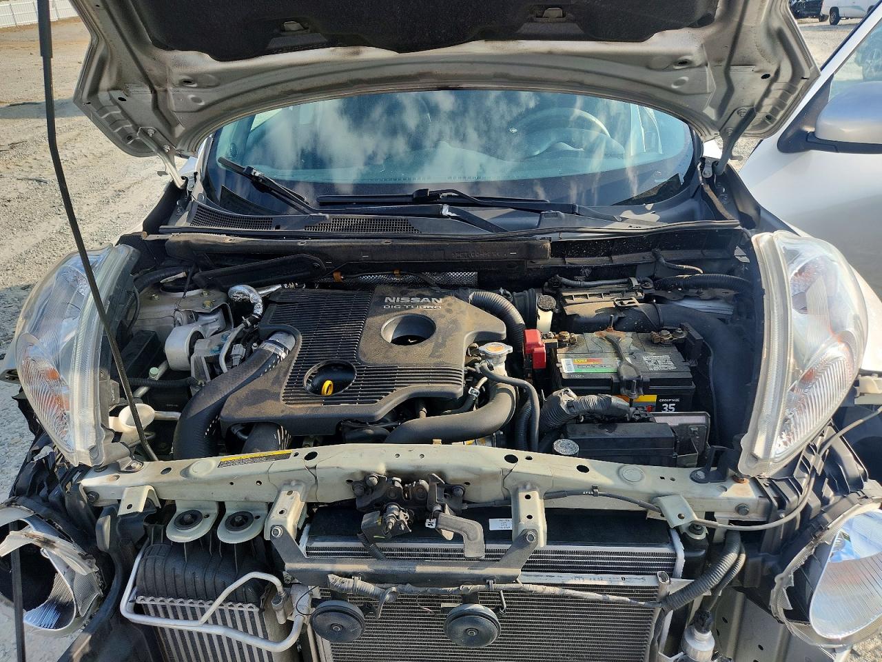 2013 Nissan Juke S Silver vin: JN8AF5MR1DT225853