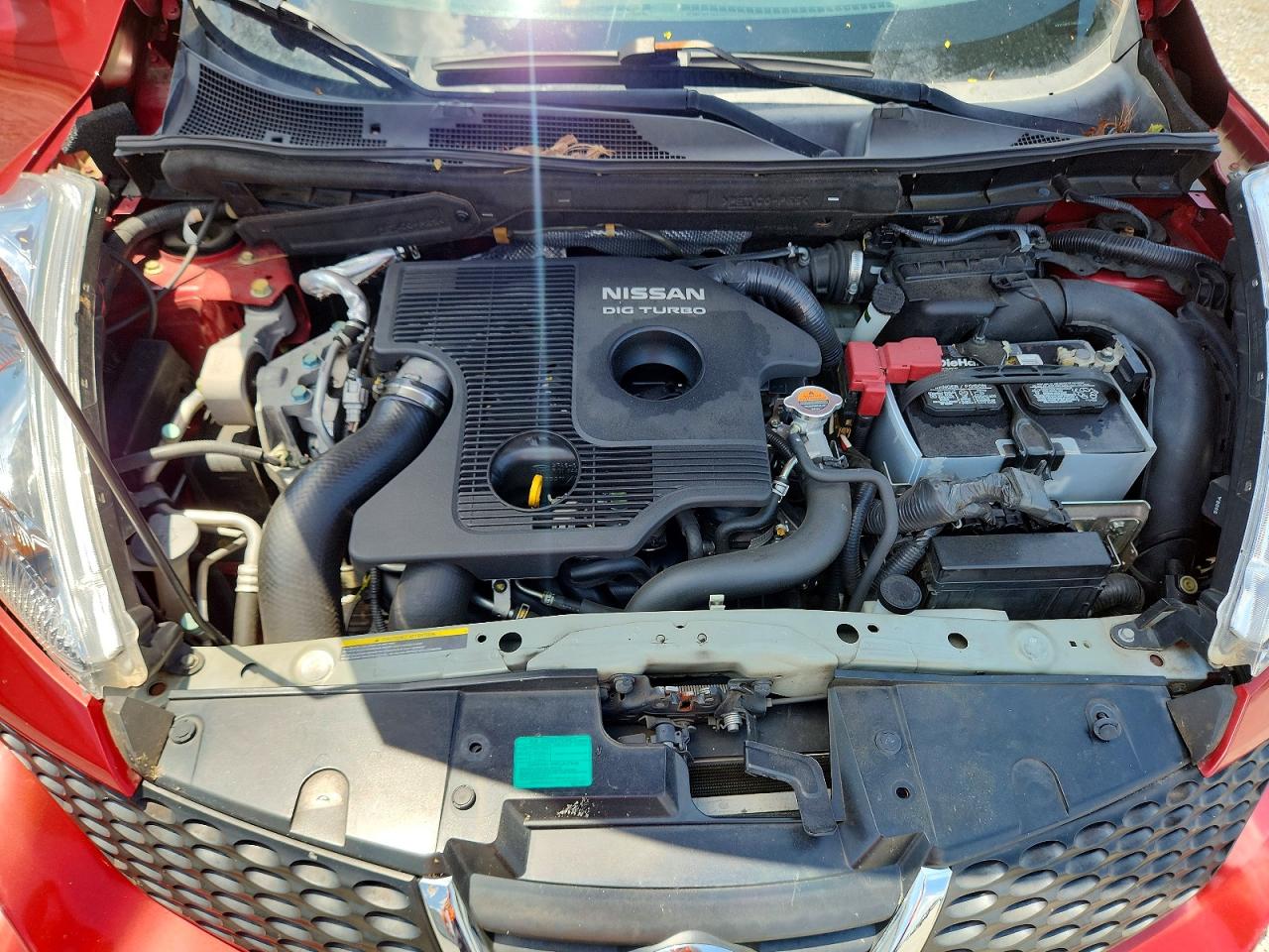 2014 Nissan Juke Sv Red vin: JN8AF5MR1ET352183