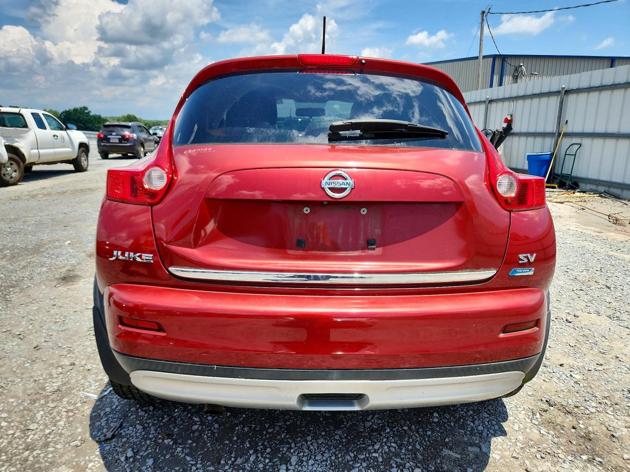 2014 Nissan Juke Sv Red vin: JN8AF5MR1ET352183