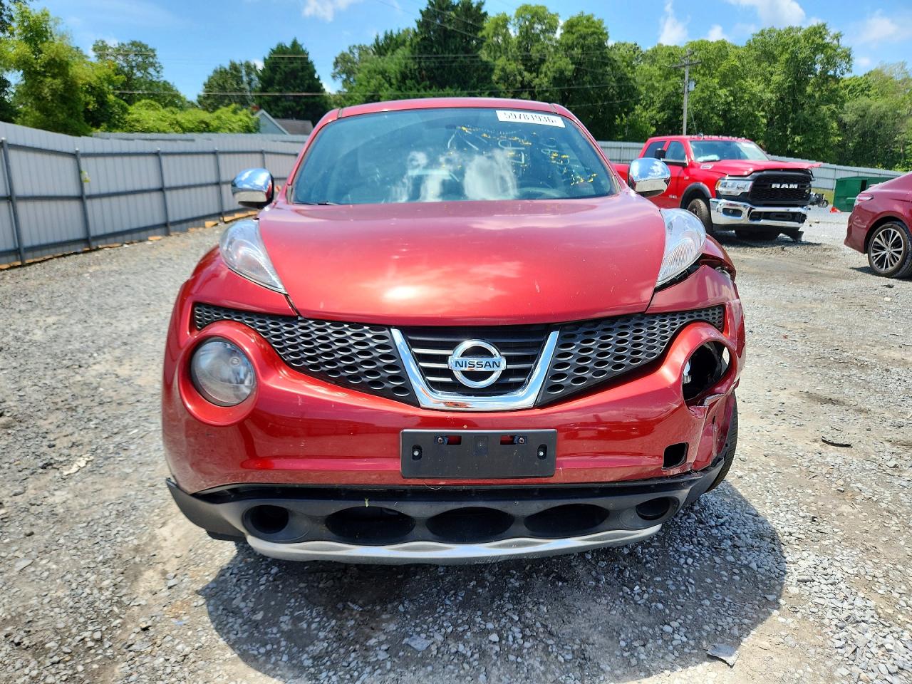 2014 Nissan Juke Sv Red vin: JN8AF5MR1ET352183