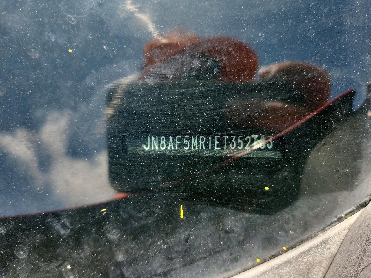 2014 Nissan Juke Sv Red vin: JN8AF5MR1ET352183