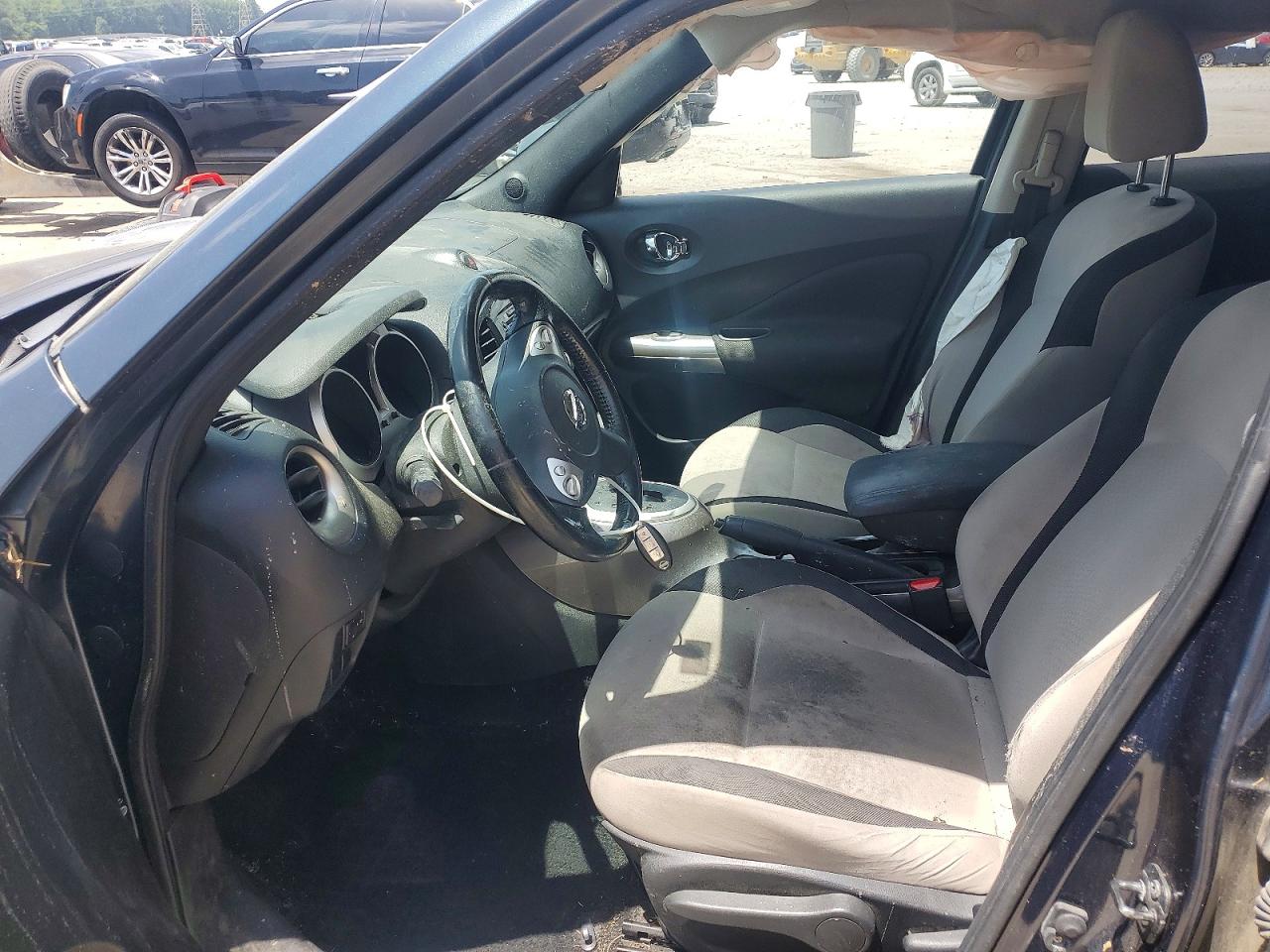 2014 Nissan Juke Sv Серый vin: JN8AF5MR1ET358310